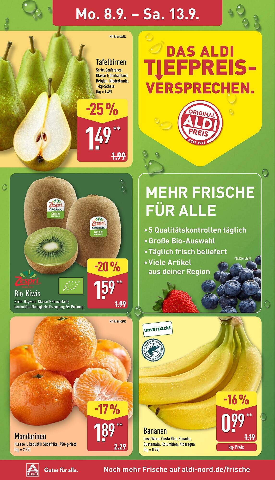 Aldi Nord Prospekt (2025-09-08 - 2025-09-13) | 2