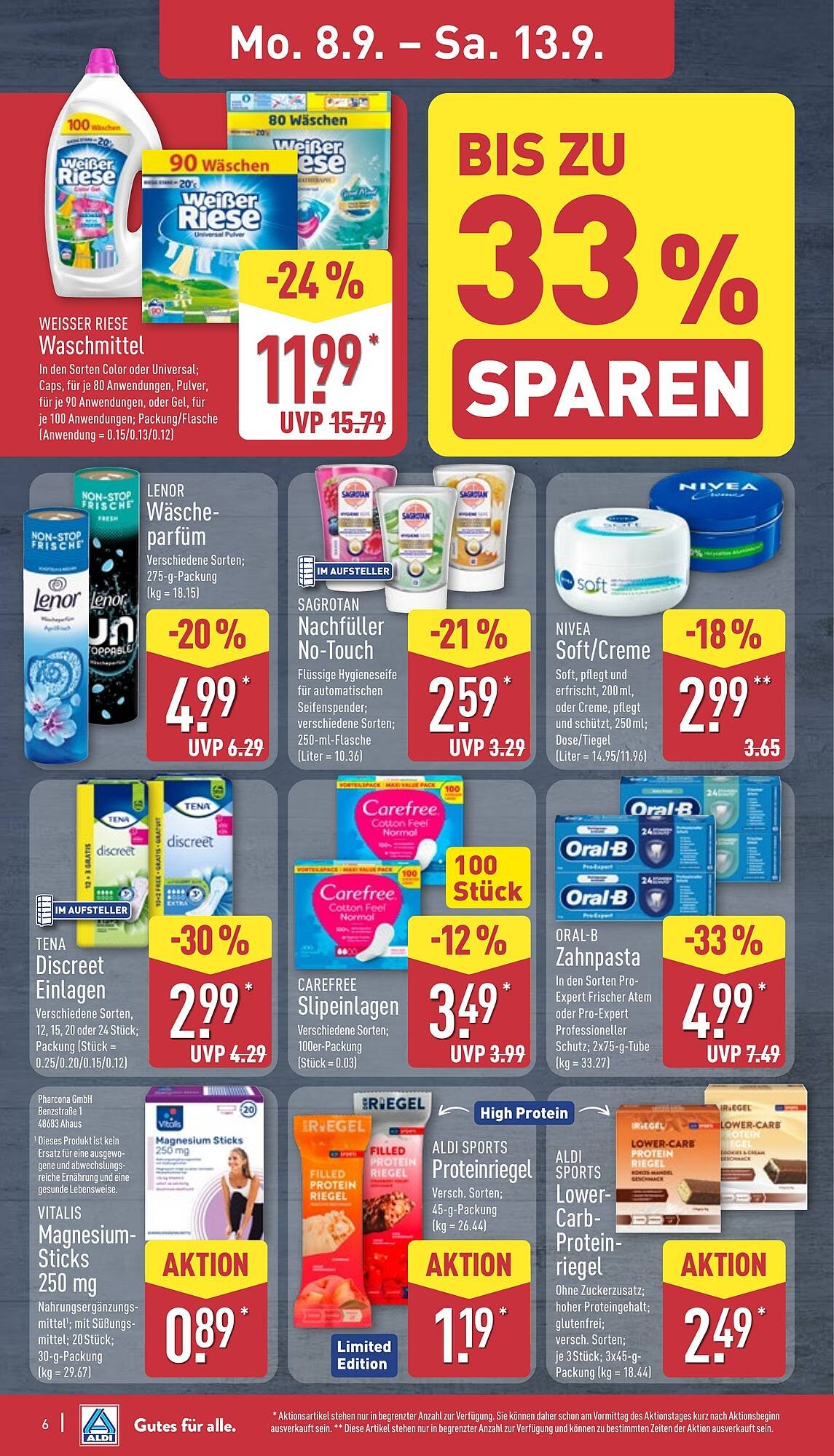 Aldi Nord Prospekt (2025-09-08 - 2025-09-13) | 10
