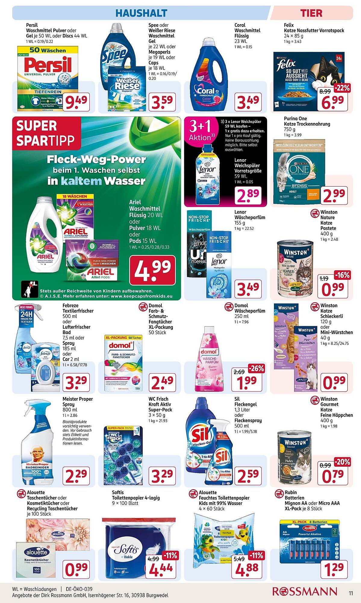 Rossmann Prospekt (2025-11-24 - 2025-11-28)