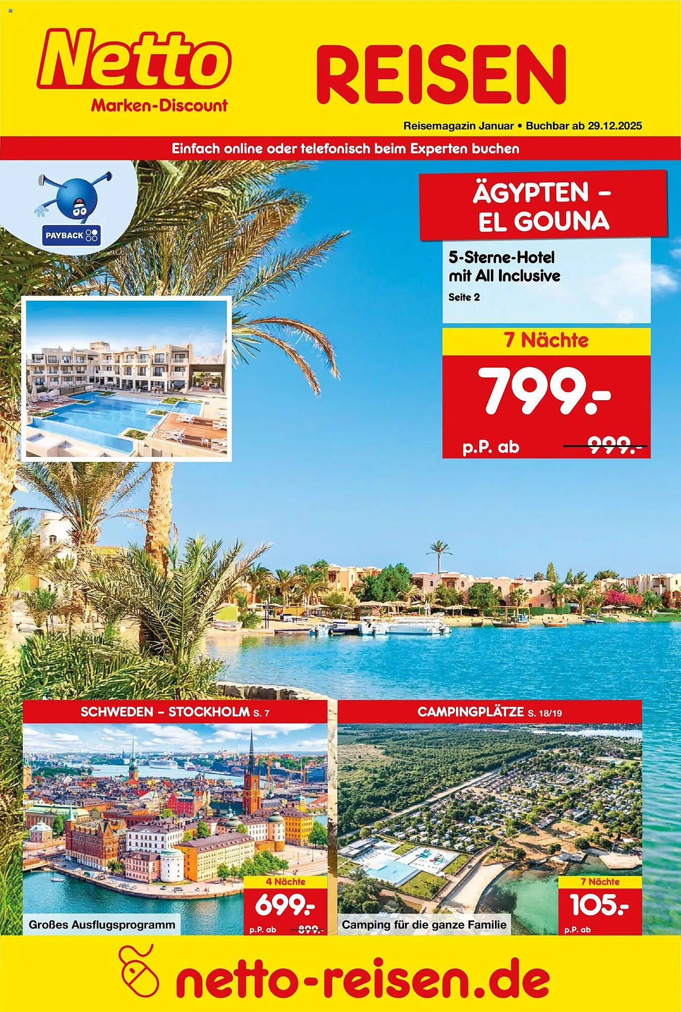 Netto Reisen Prospekt