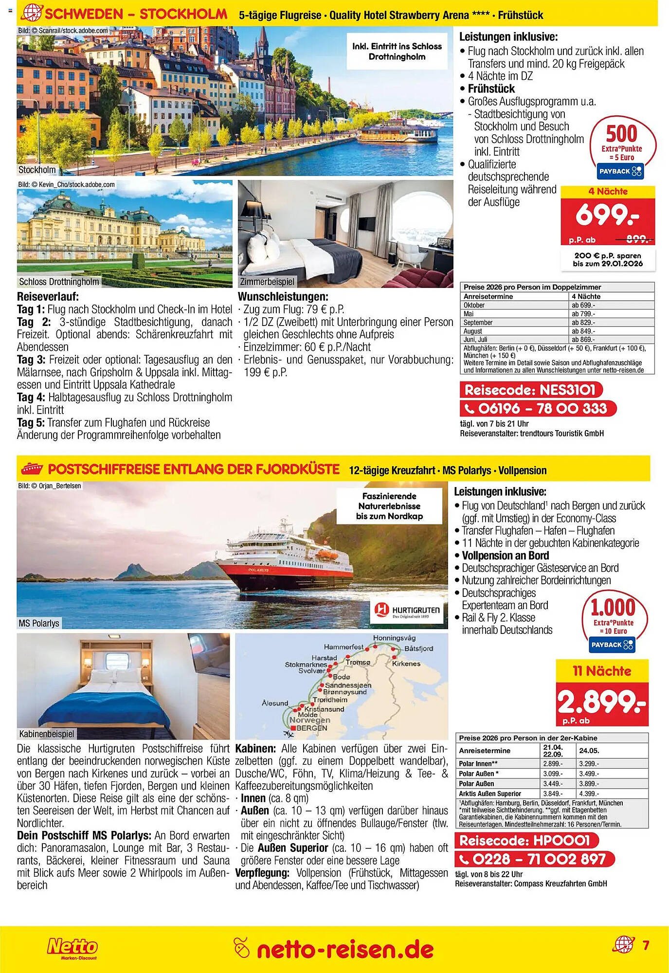 Netto Reisen Prospekt