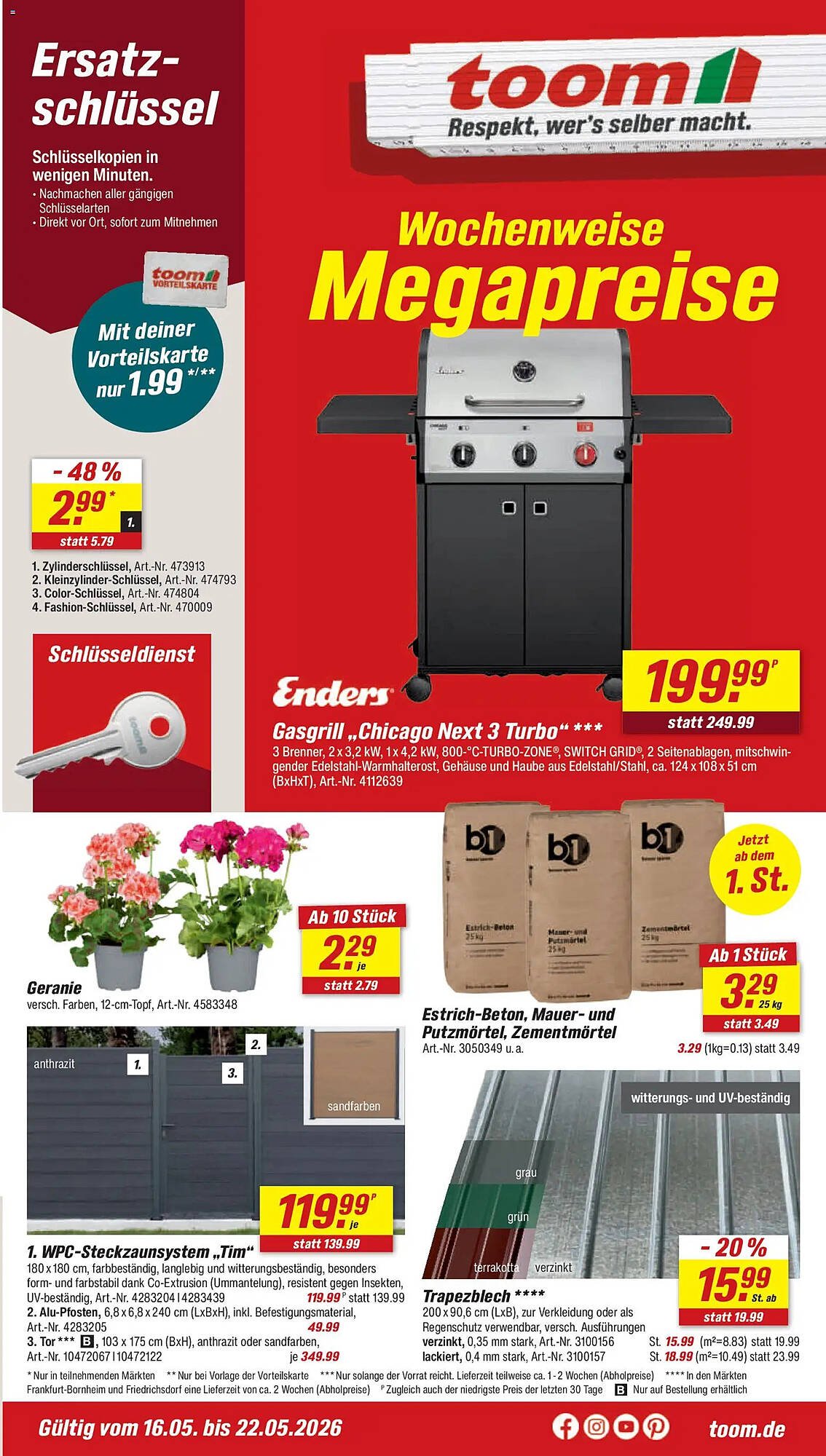 Toom Baumarkt Prospekt (2026-05-16 - 2026-05-22)