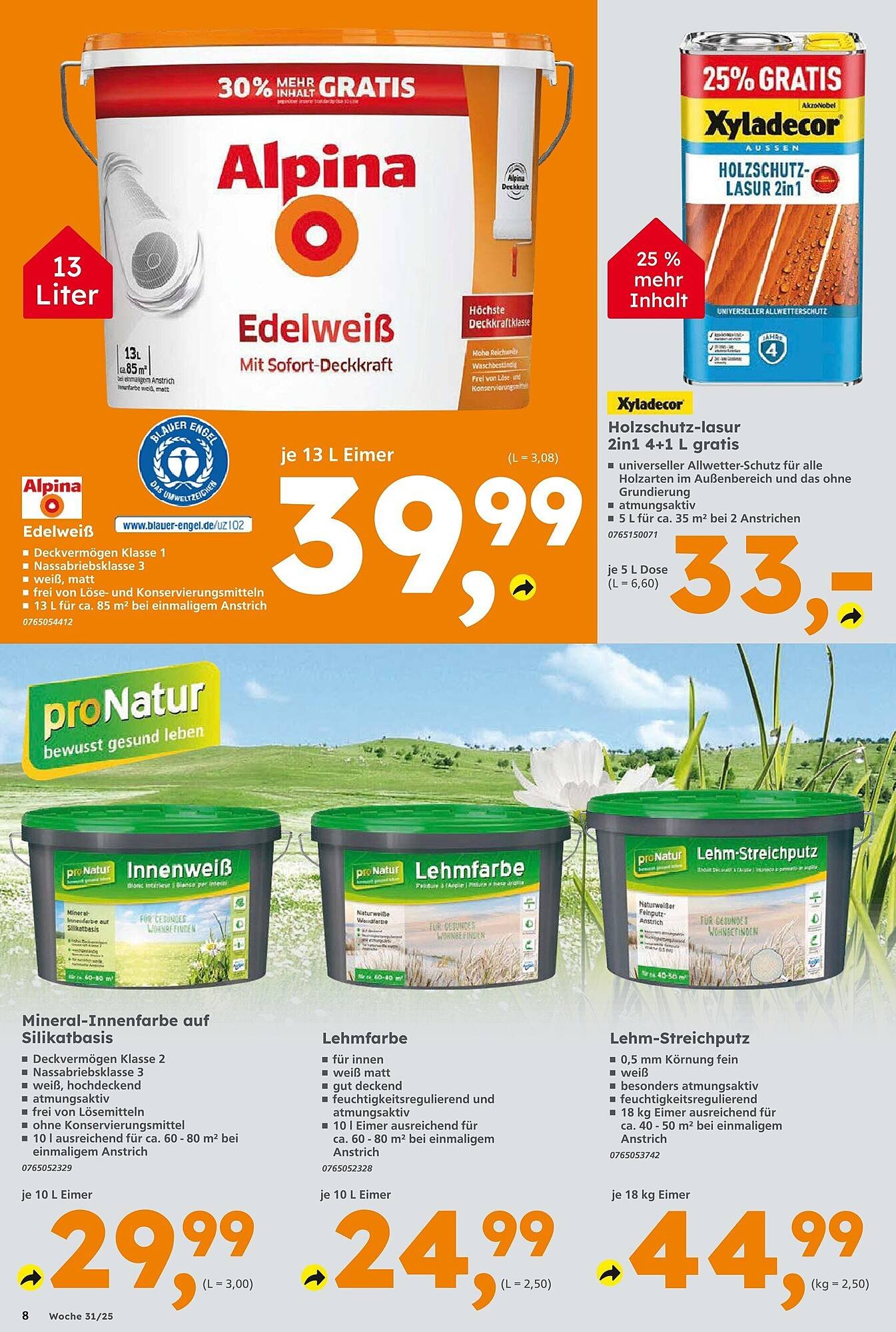Globus Baumarkt Prospekt (2025-07-27 - 2025-08-02) | 8