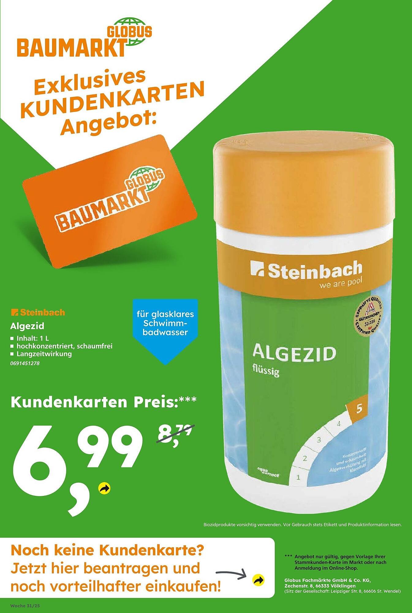 Globus Baumarkt Prospekt (2025-07-27 - 2025-08-02) | 10