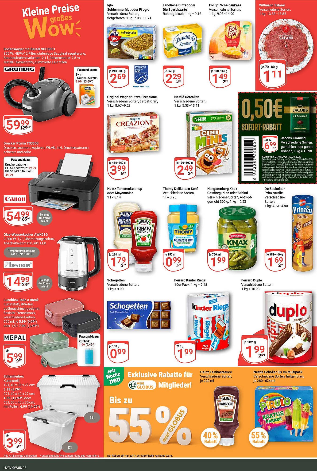 Globus Prospekt (2025-08-25 - 2025-08-30) | 2