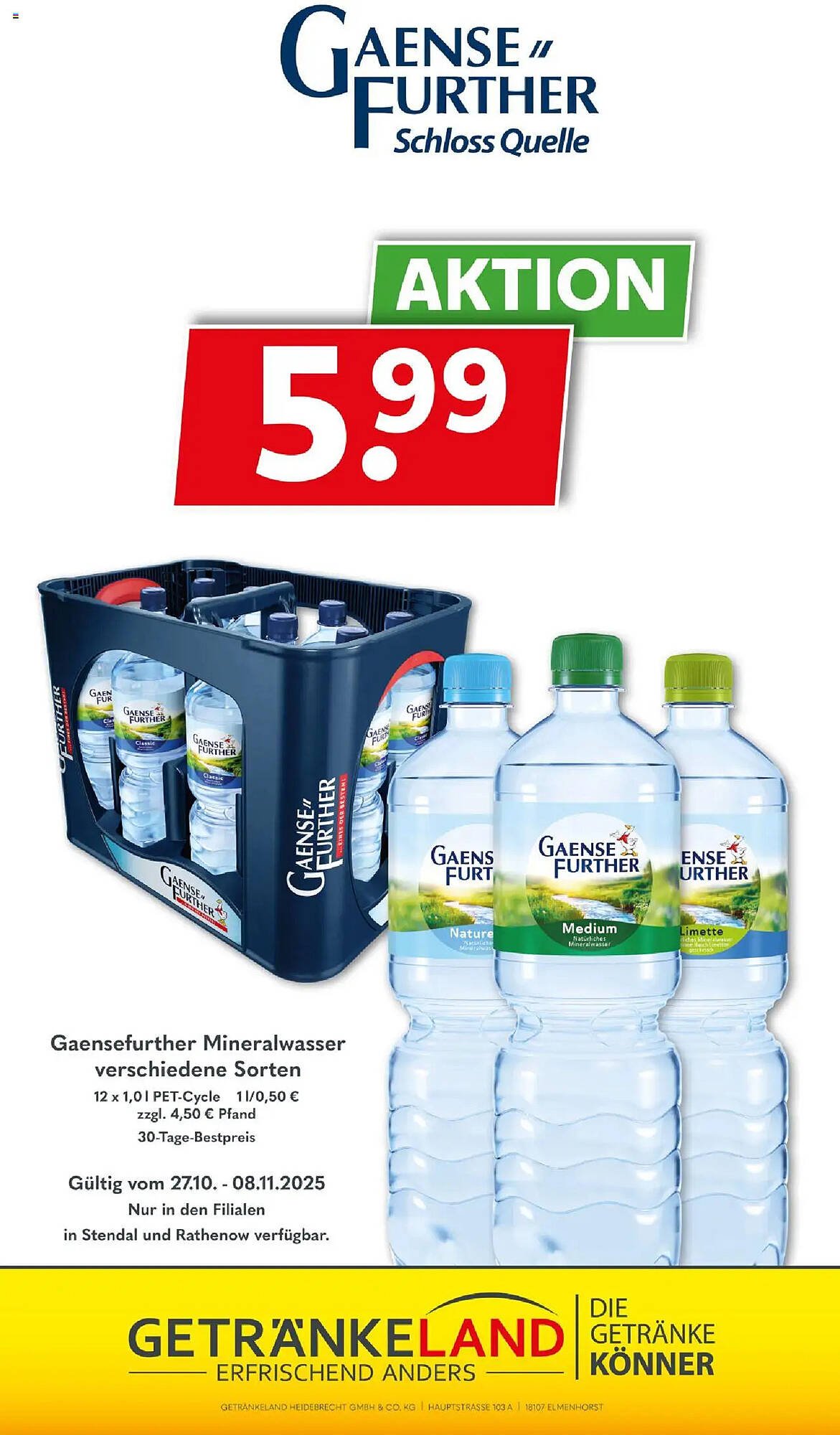 Getränkeland Prospekt (2025-10-27 - 2025-11-08) | 9
