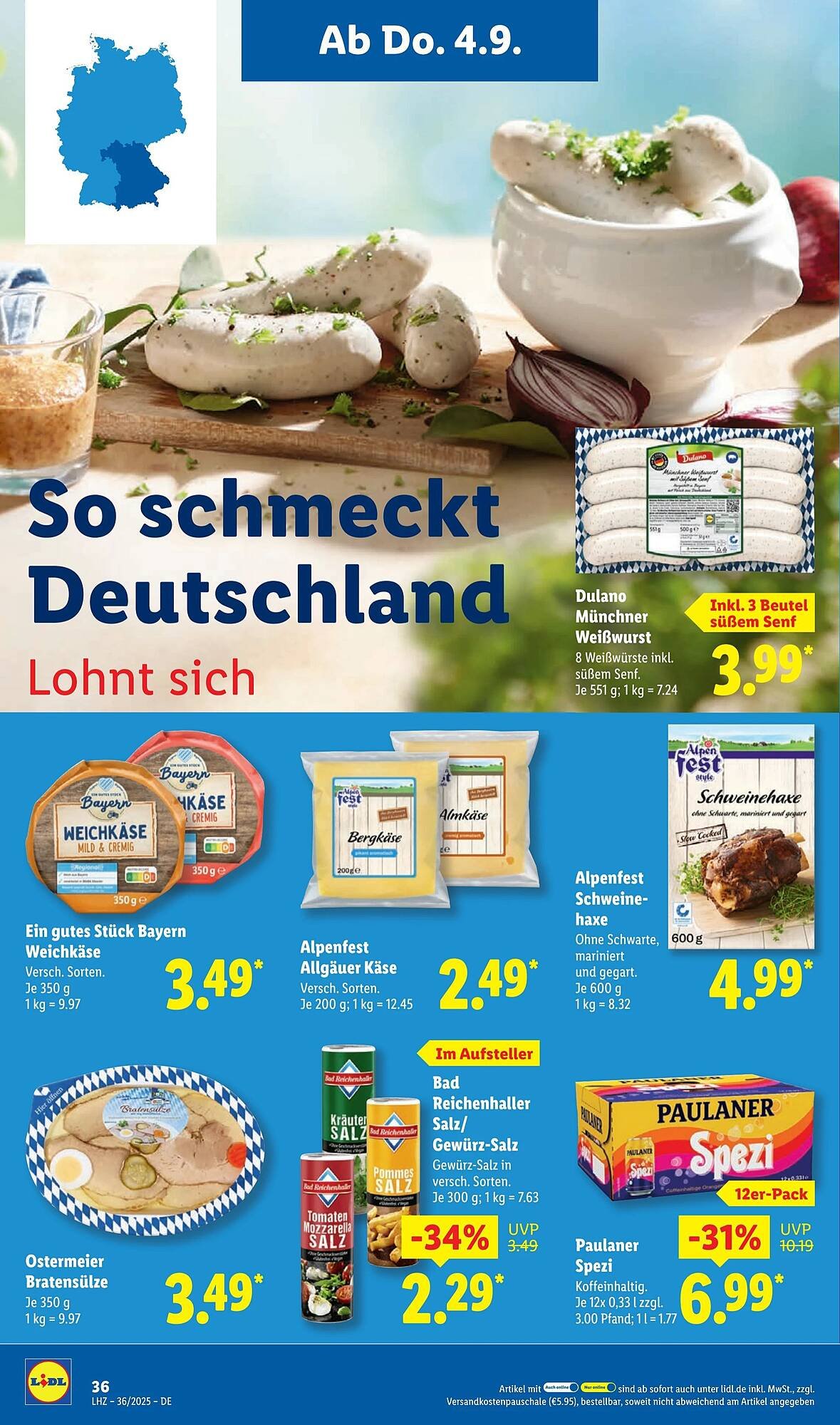 Lidl Prospekt (2025-09-01 - 2025-09-07) | 52