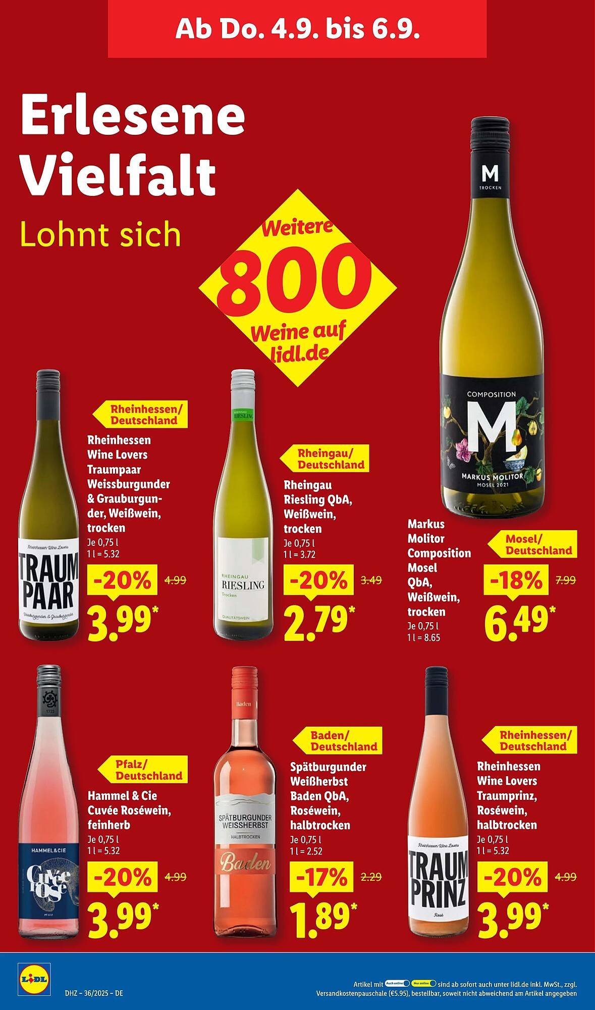 Lidl Prospekt (2025-09-01 - 2025-09-07) | 56