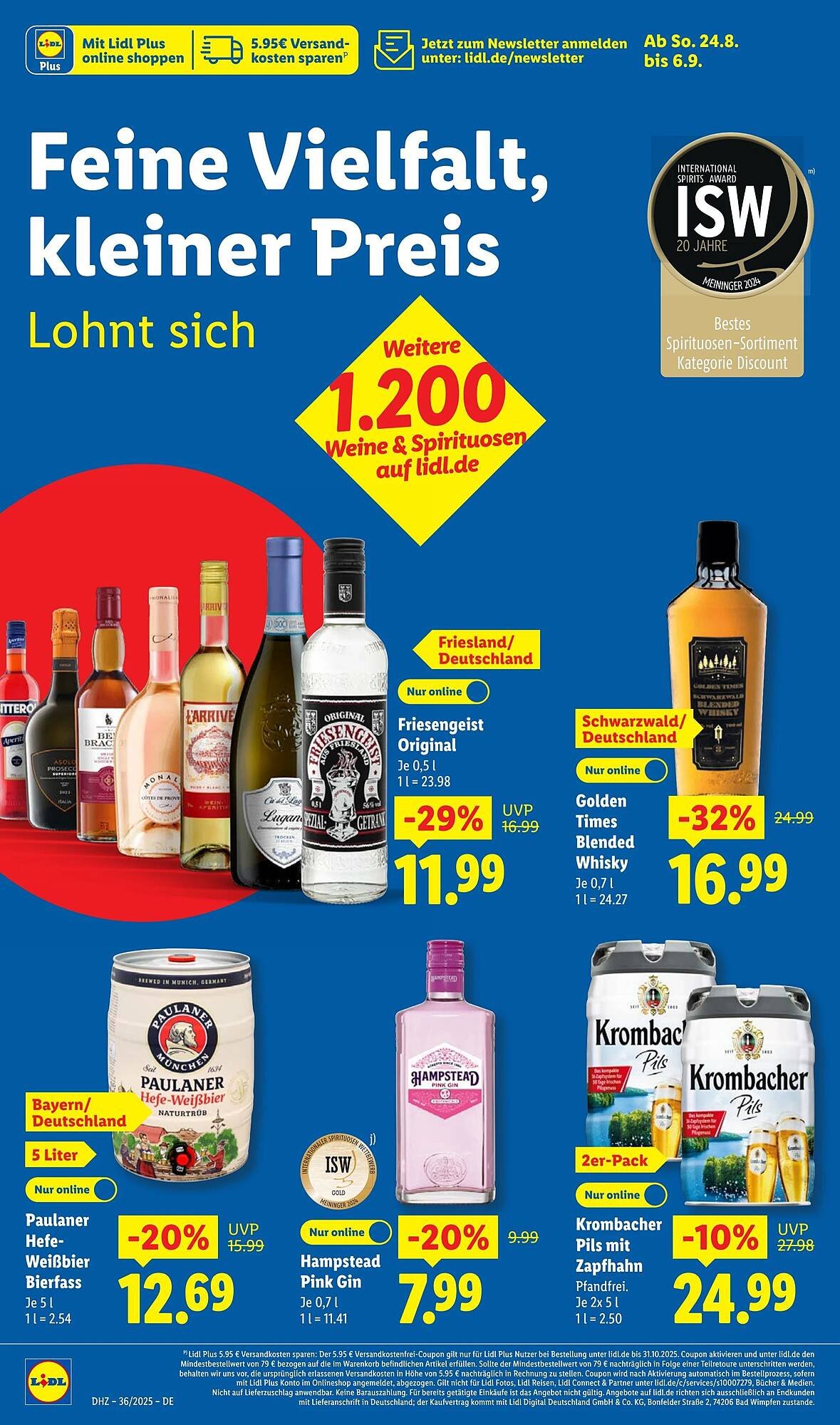 Lidl Prospekt (2025-09-01 - 2025-09-07) | 58