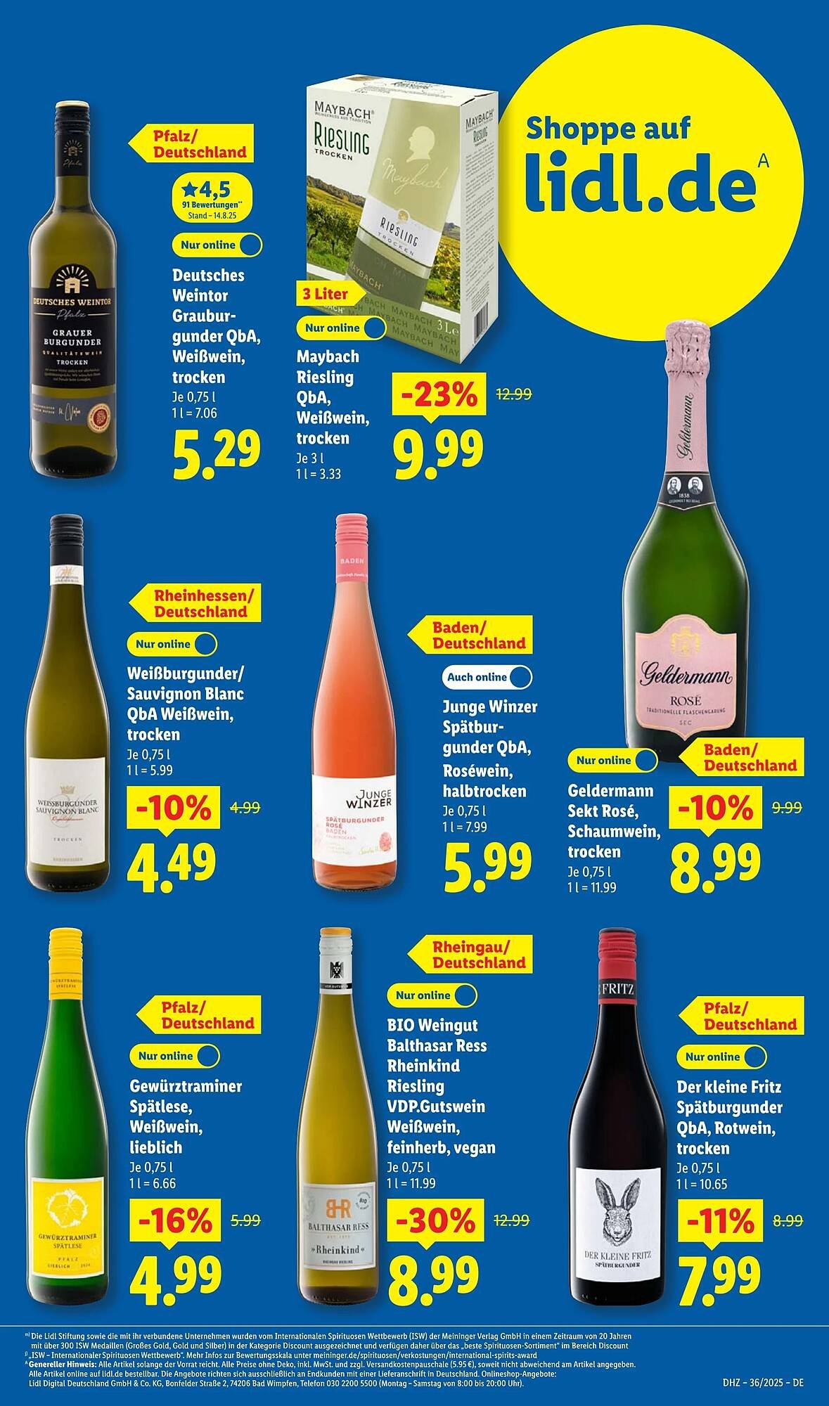 Lidl Prospekt (2025-09-01 - 2025-09-07) | 59