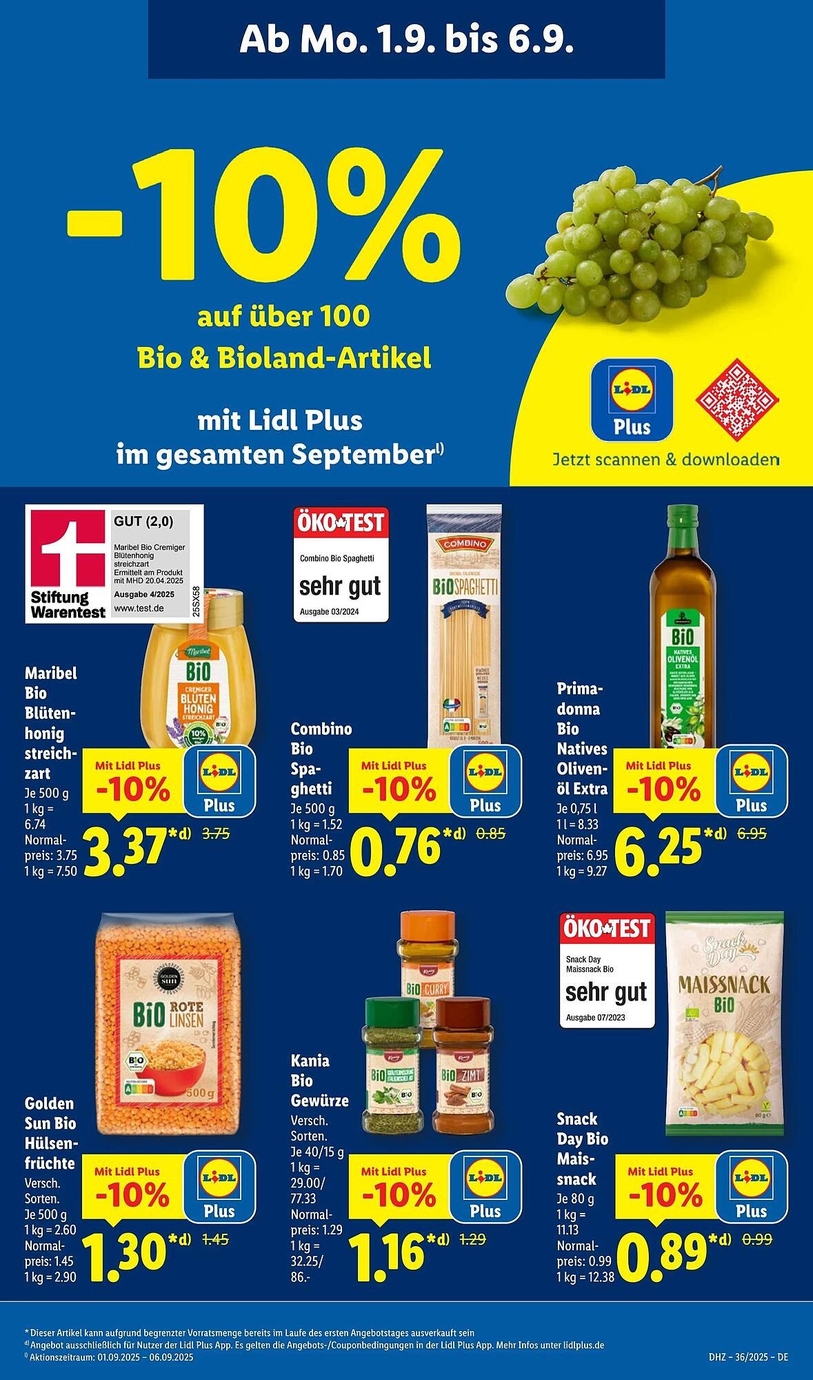 Lidl Prospekt (2025-09-01 - 2025-09-07) | 61