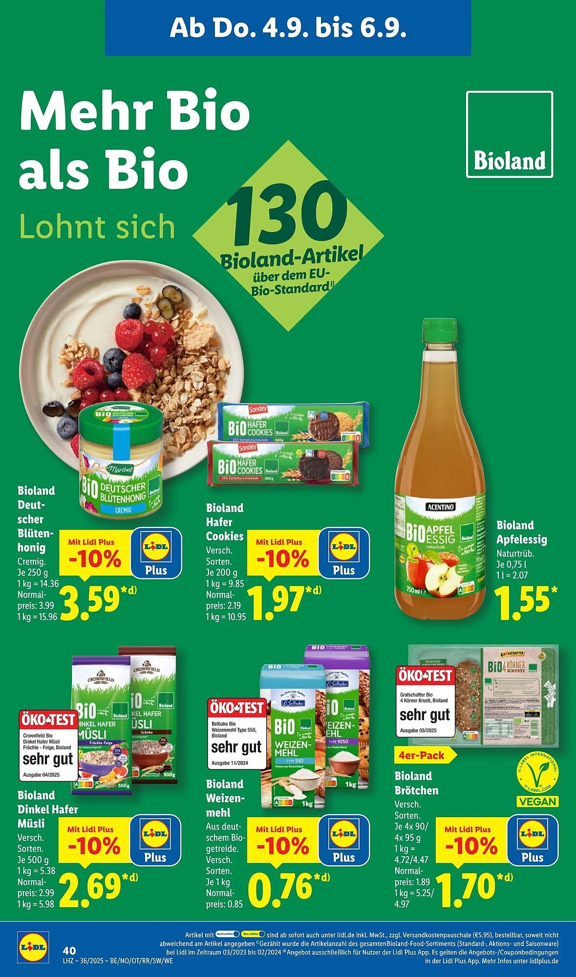 Lidl Prospekt (2025-09-01 - 2025-09-07) | 62