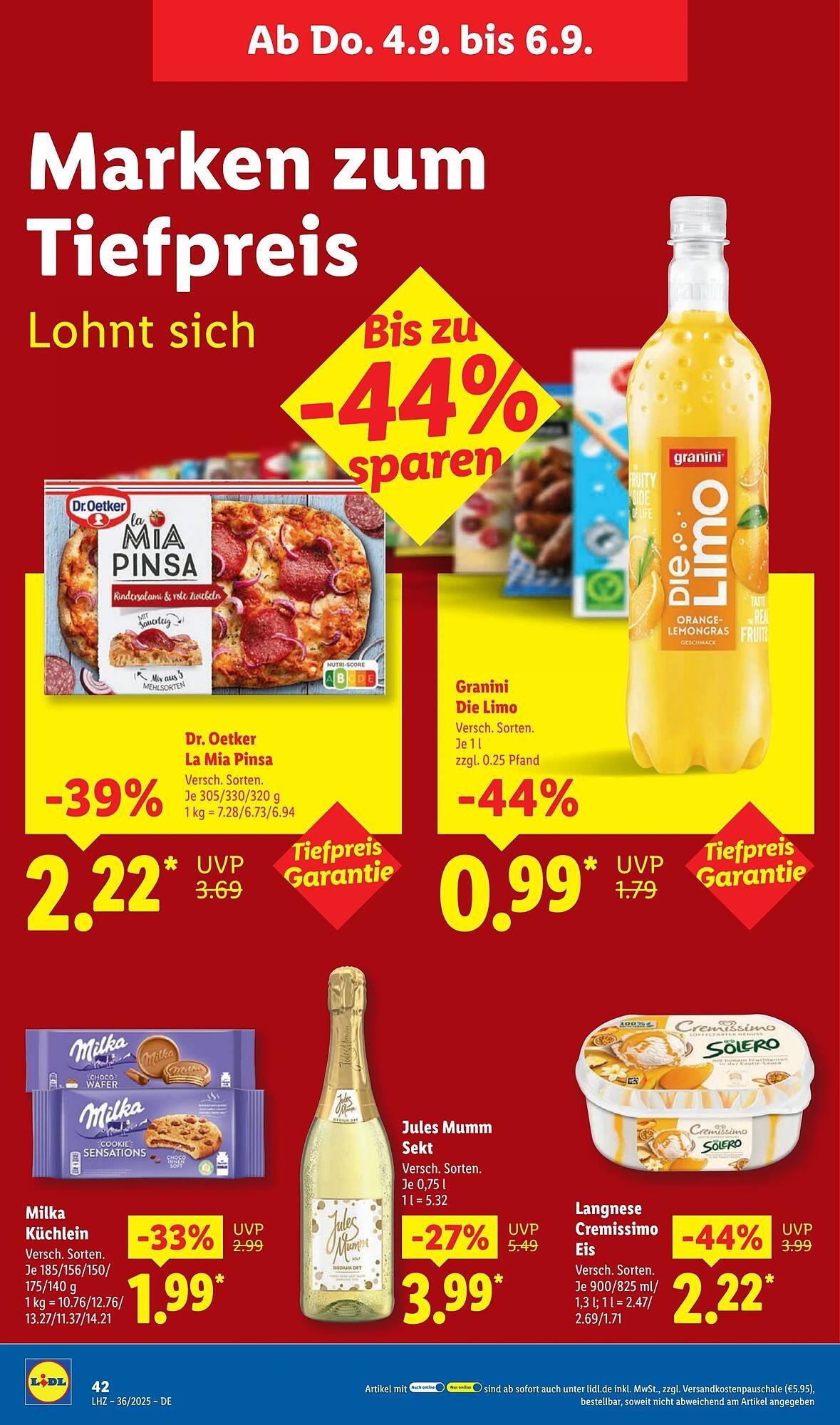 Lidl Prospekt (2025-09-01 - 2025-09-07) | 64