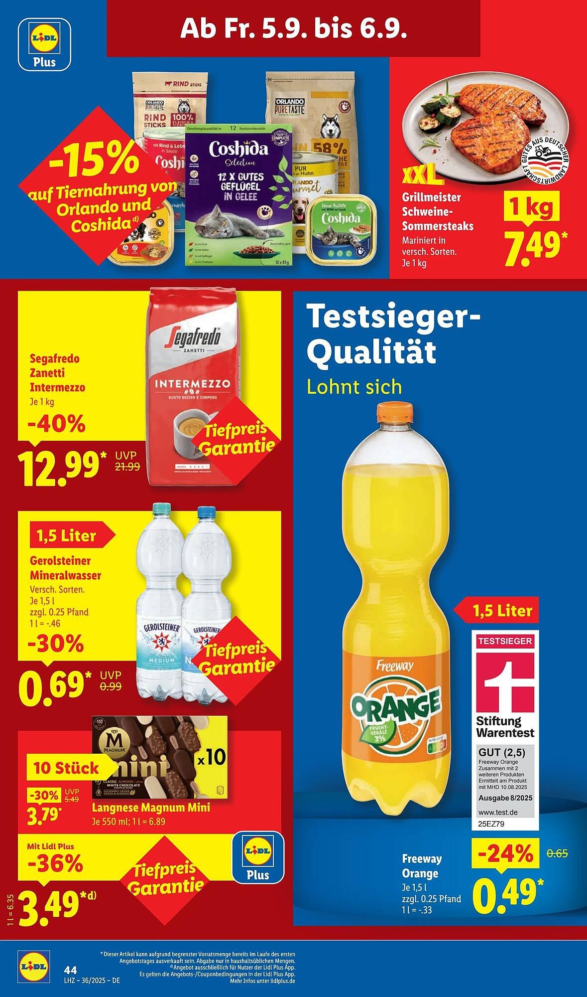 Lidl Prospekt (2025-09-01 - 2025-09-07) | 66
