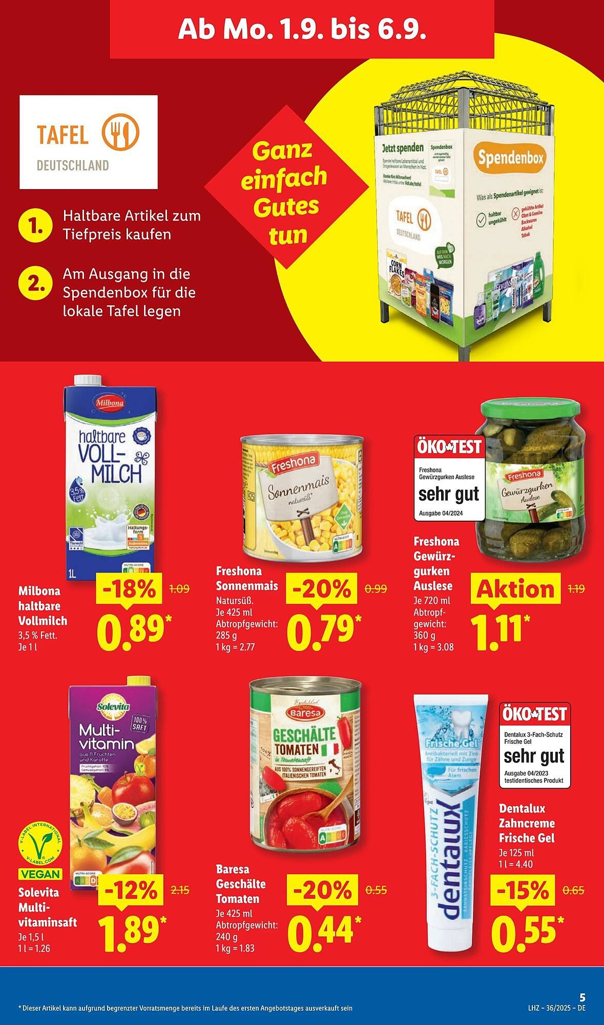 Lidl Prospekt (2025-09-01 - 2025-09-07) | 9