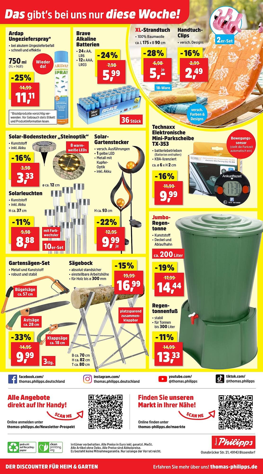 Thomas Philipps Prospekt (2026-03-23 - 2026-03-28)