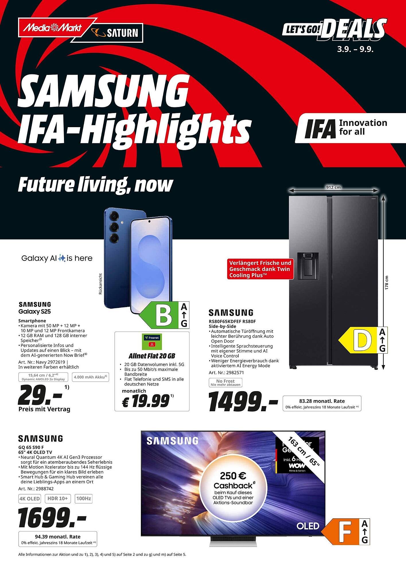 MediaMarkt Prospekt (2025-09-03 - 2025-09-09) | 1