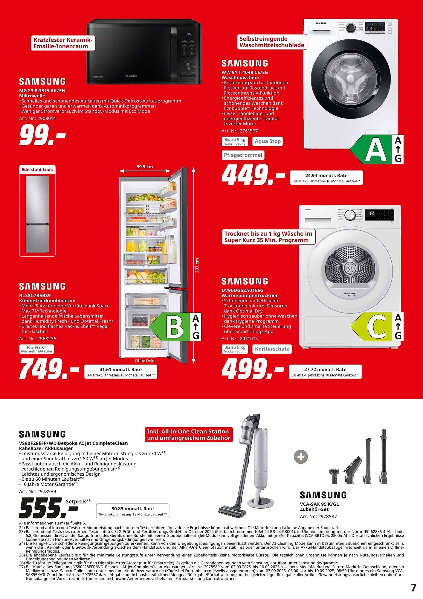 MediaMarkt Prospekt (2025-09-03 - 2025-09-09) | 7