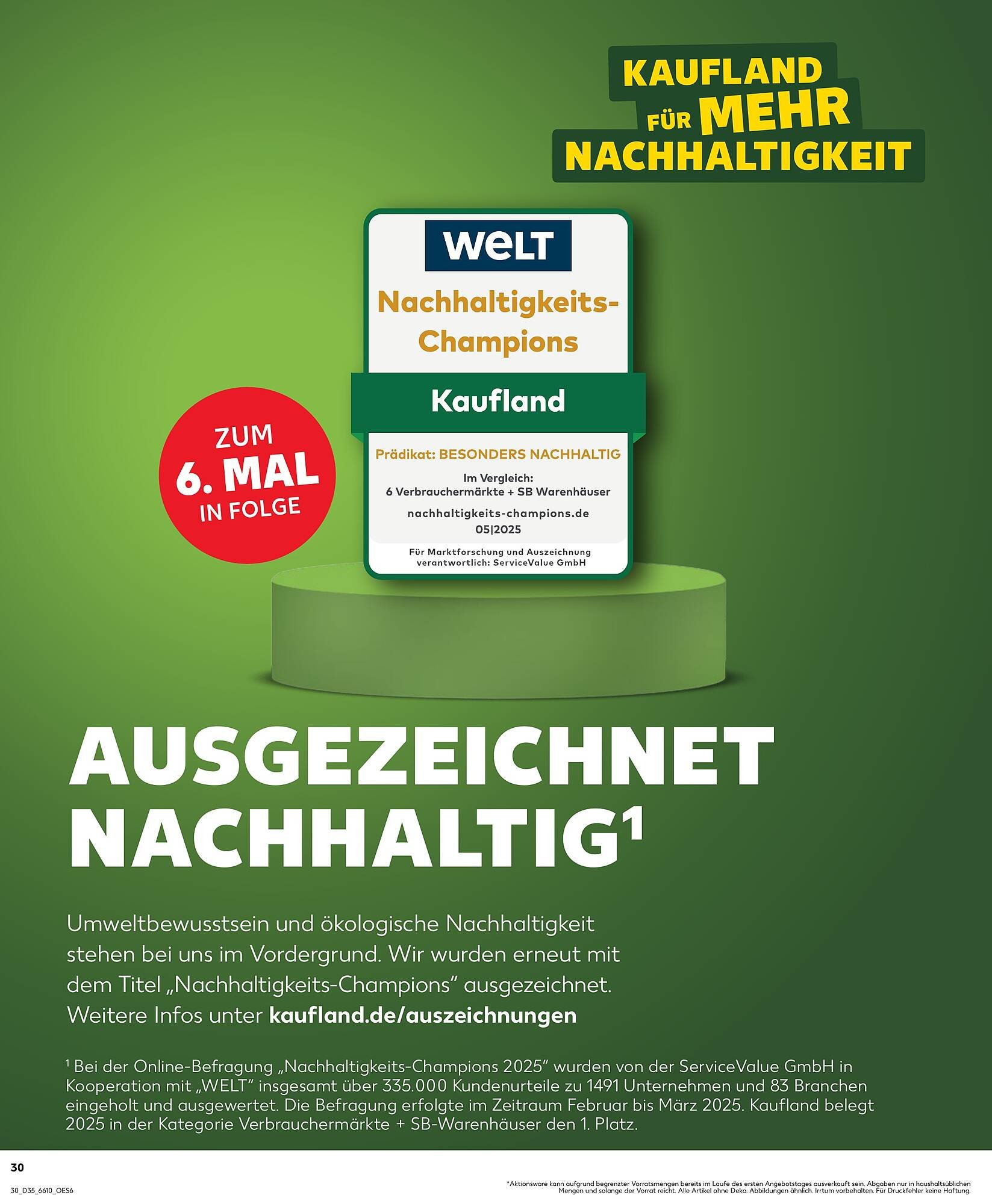 Kaufland Prospekt (2025-08-28 - 2025-09-03) | 30