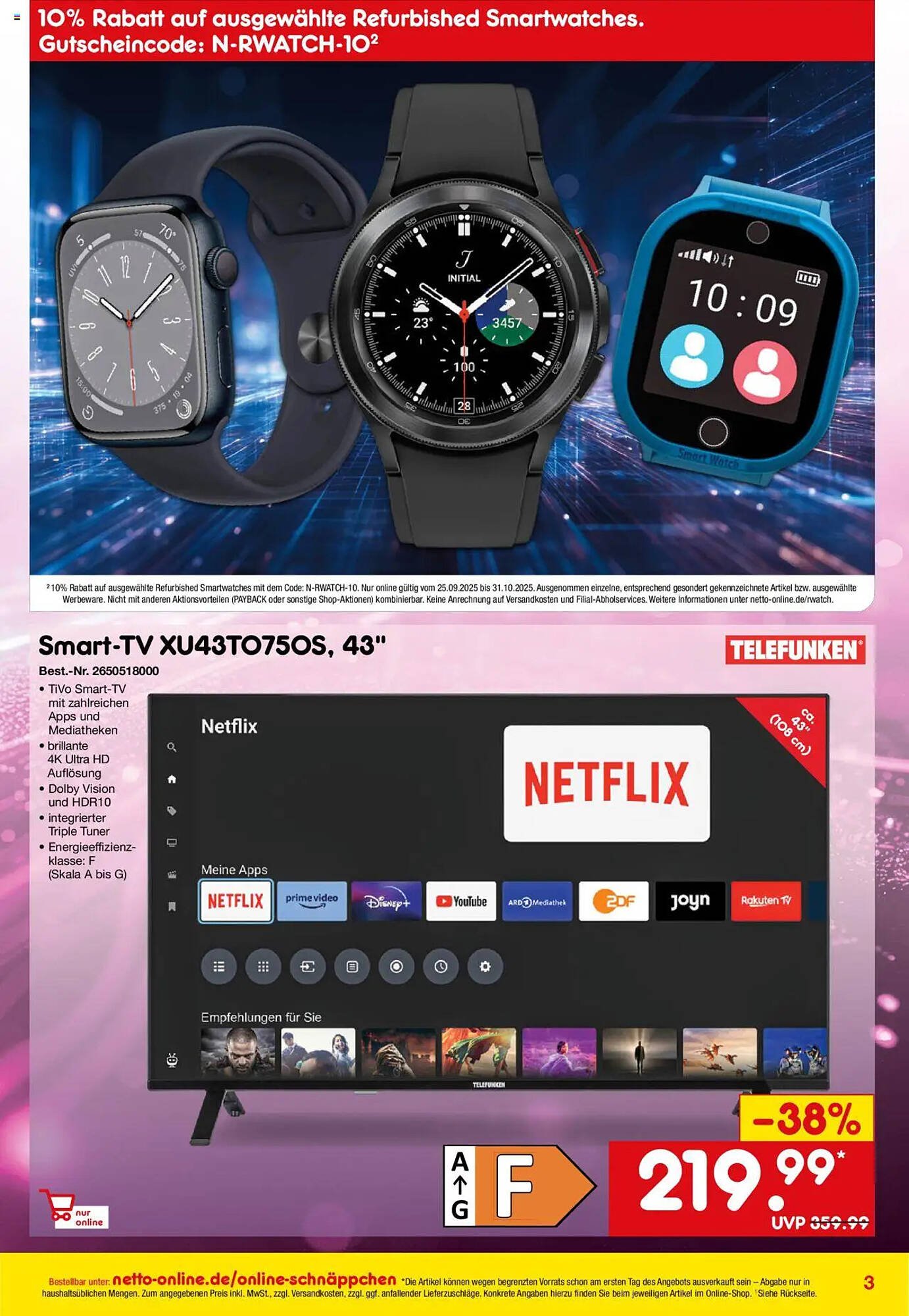Netto Marken-Discount Prospekt (2025-10-01 - 2025-10-31) | 3