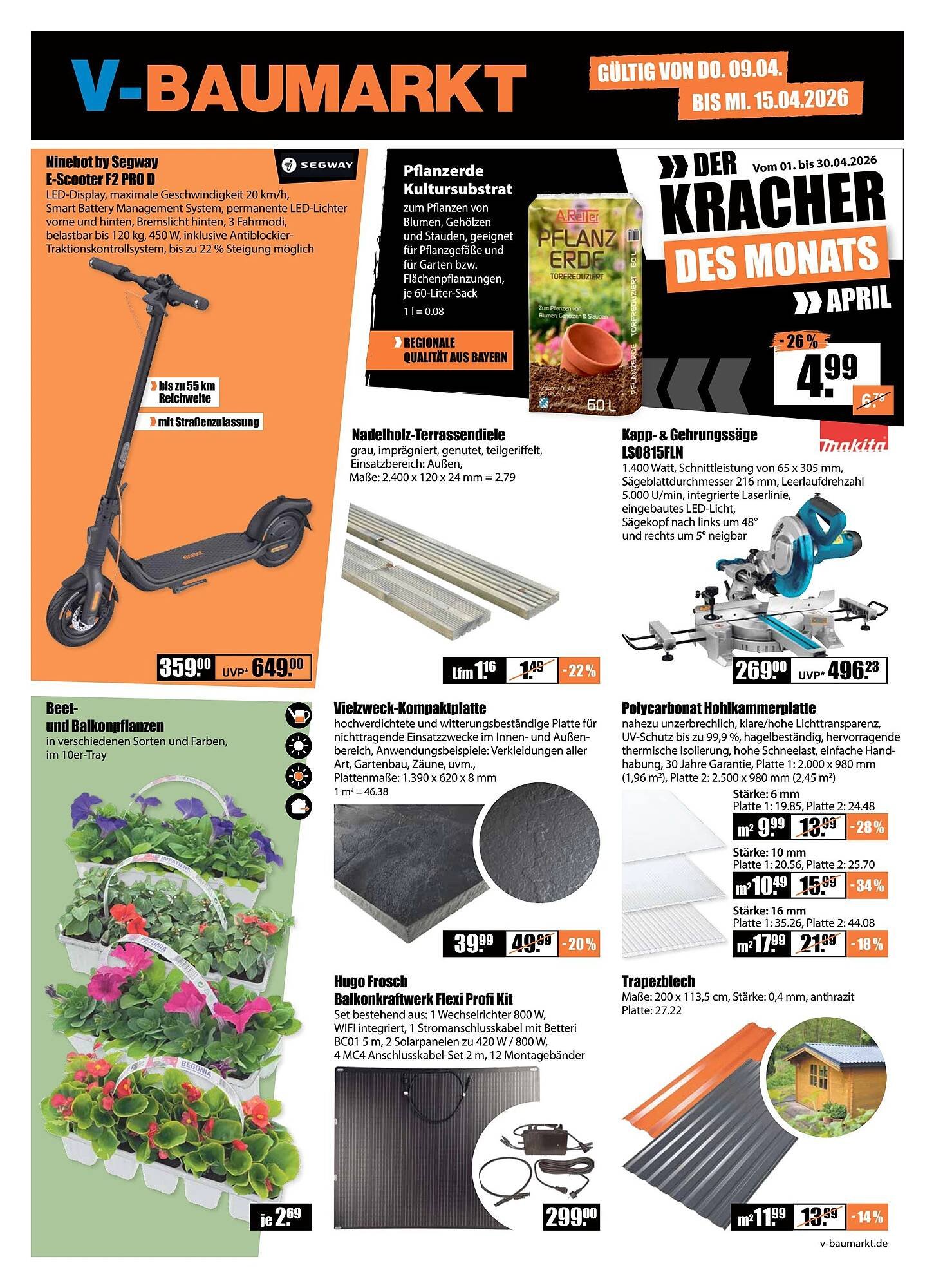 V Baumarkt Prospekt (2026-04-09 - 2026-04-15)