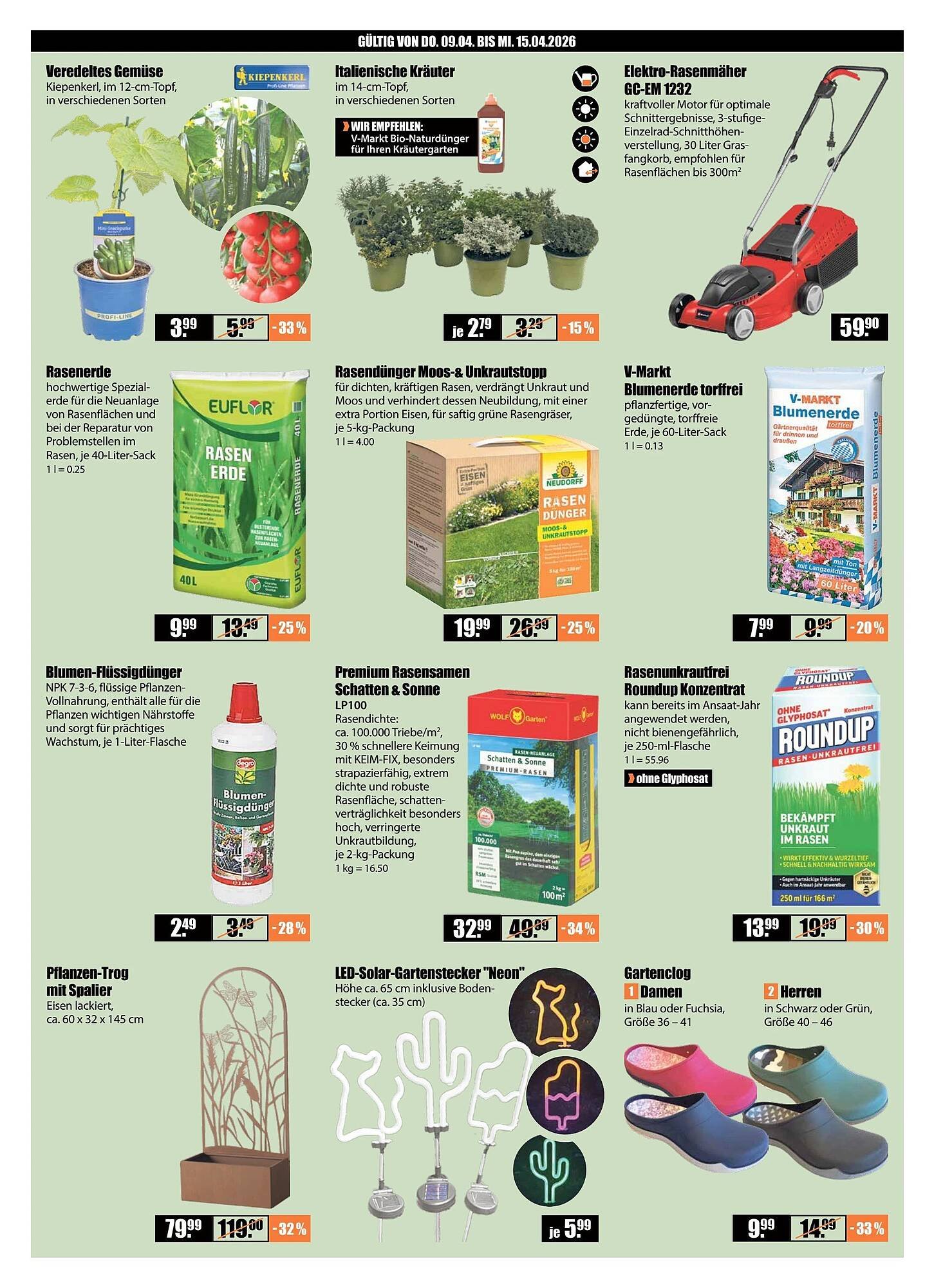 V Baumarkt Prospekt (2026-04-09 - 2026-04-15)
