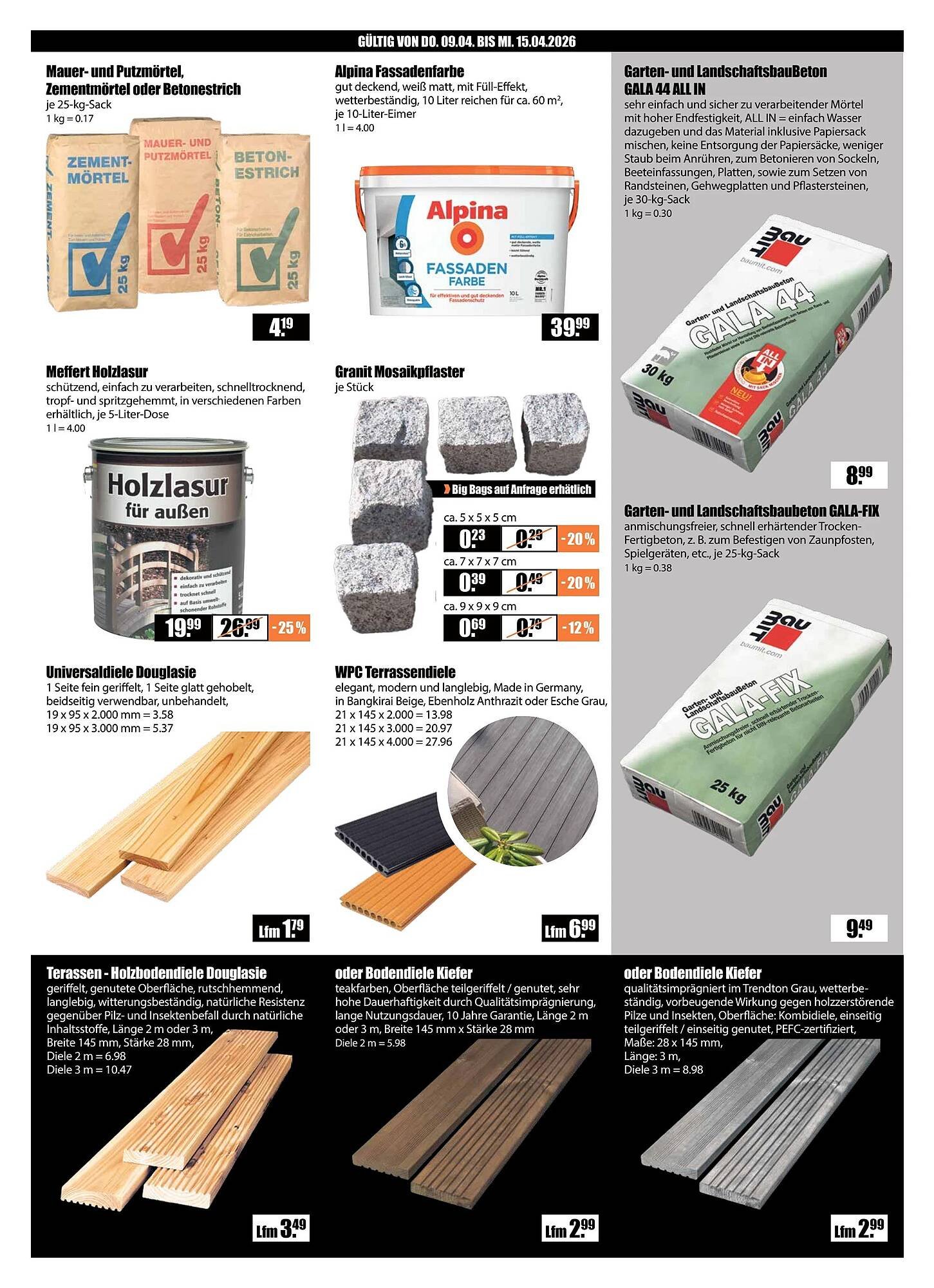 V Baumarkt Prospekt (2026-04-09 - 2026-04-15)