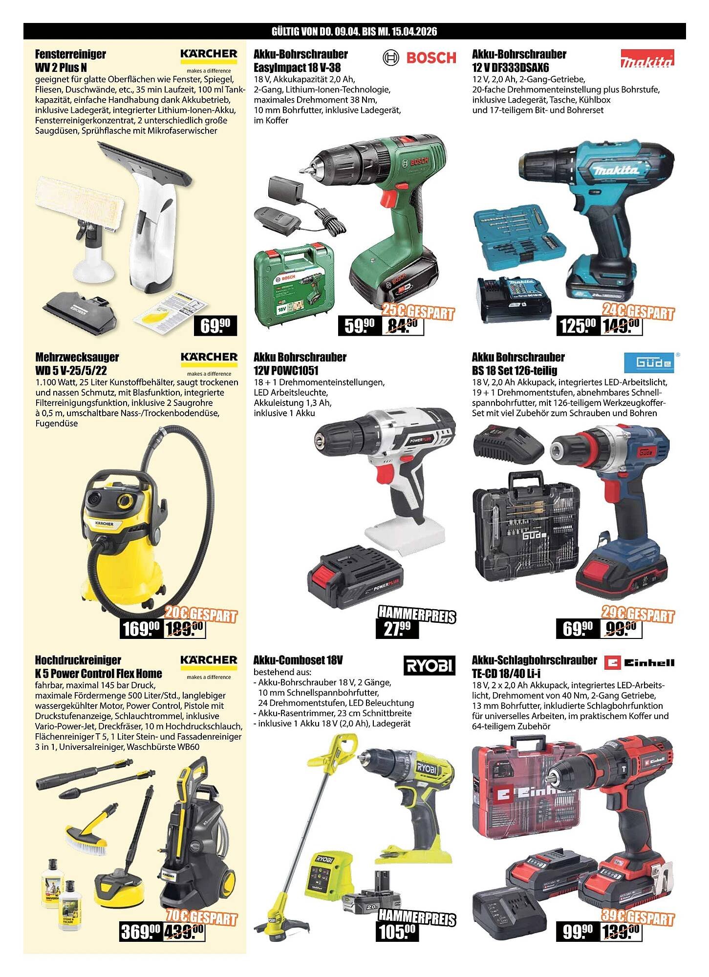 V Baumarkt Prospekt (2026-04-09 - 2026-04-15)