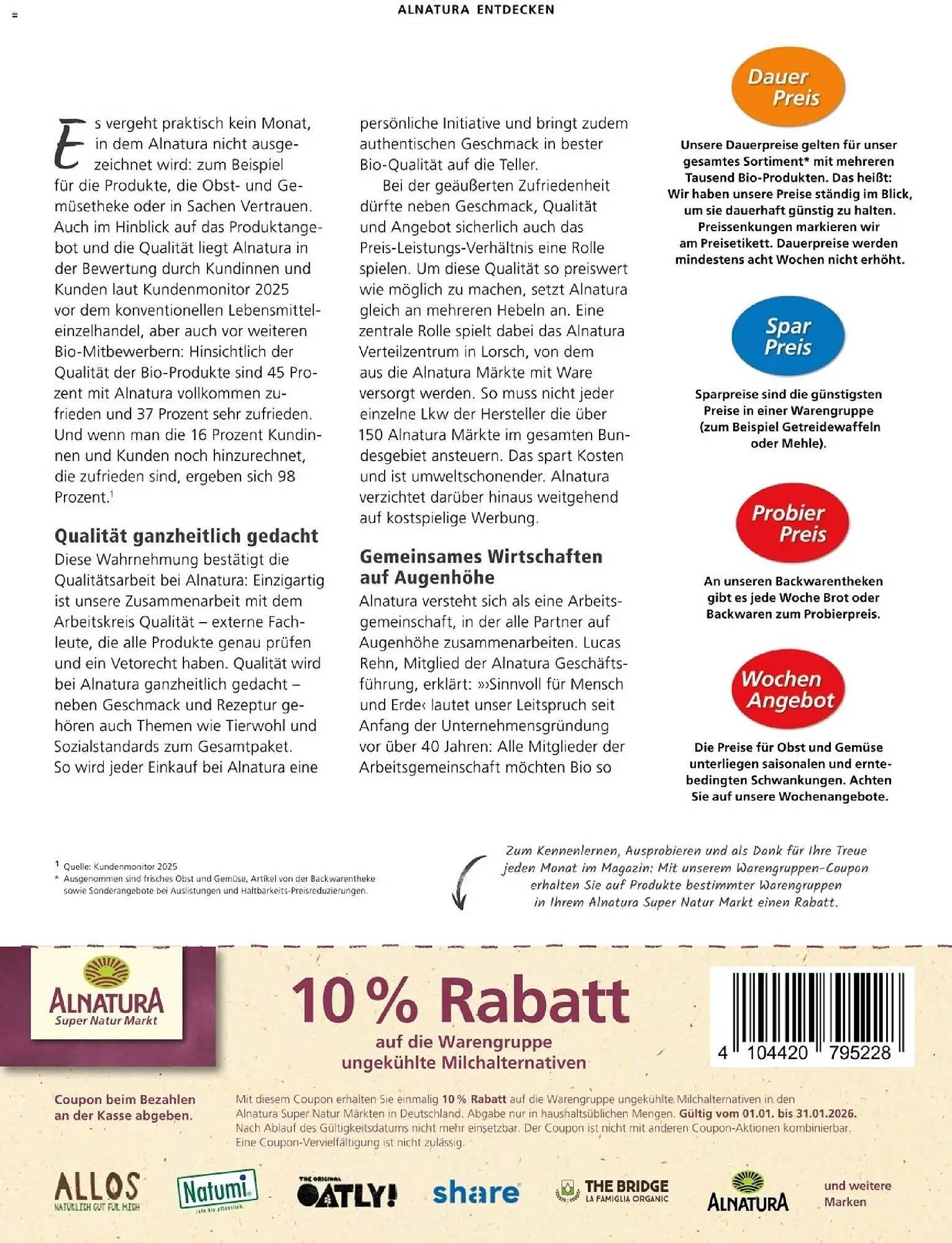 Alnatura Prospekt (2026-01-01 - 2026-01-31)