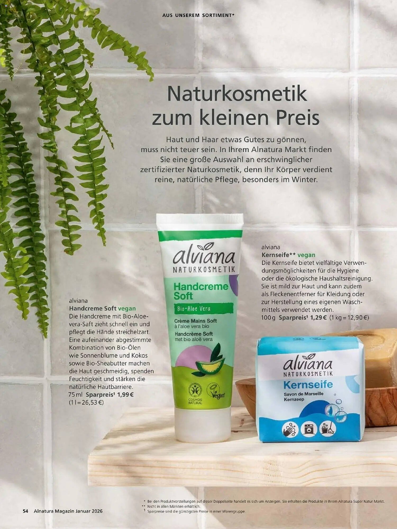 Alnatura Prospekt