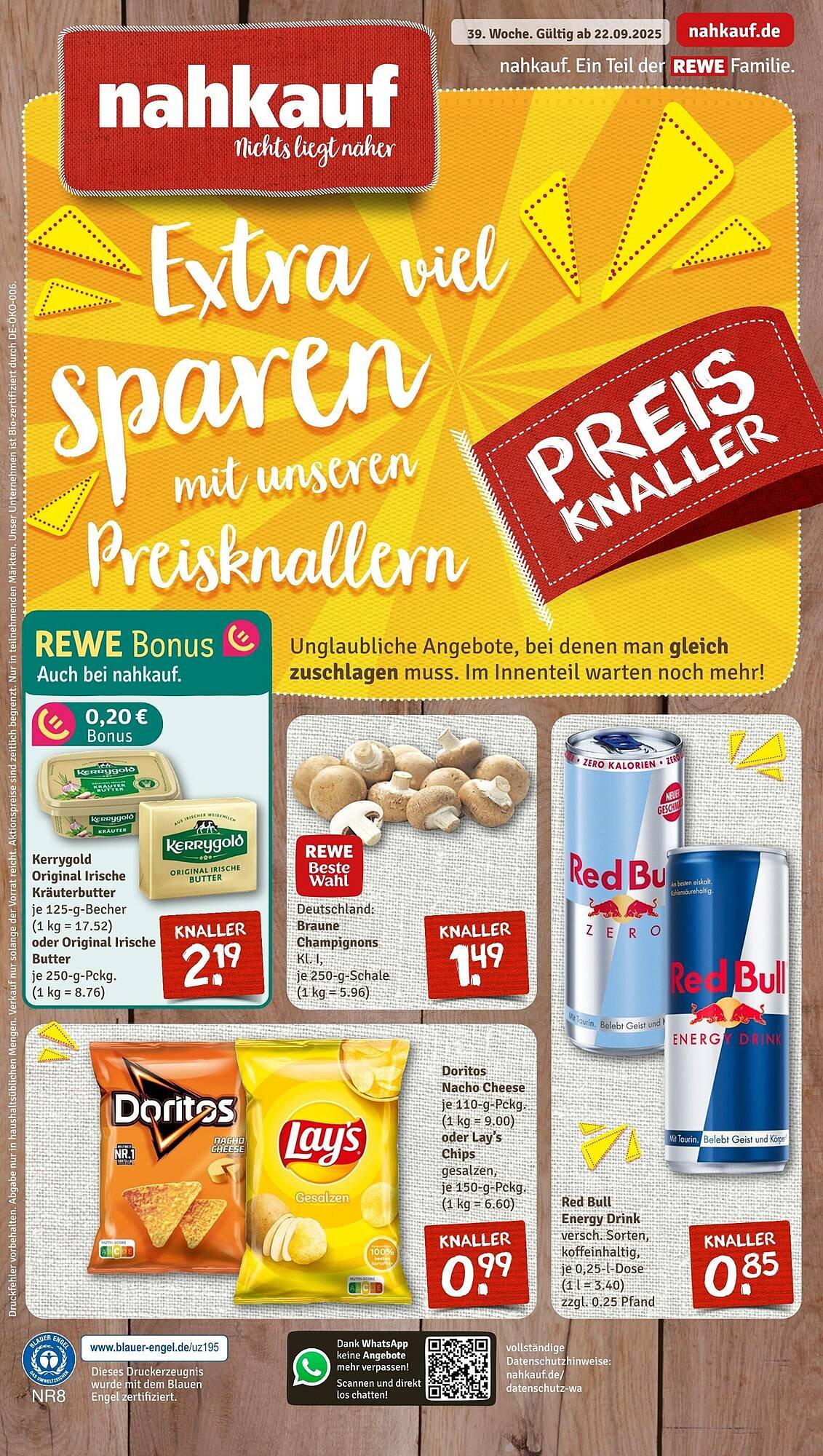 Nahkauf Prospekt (2025-09-22 - 2025-09-27) | 1