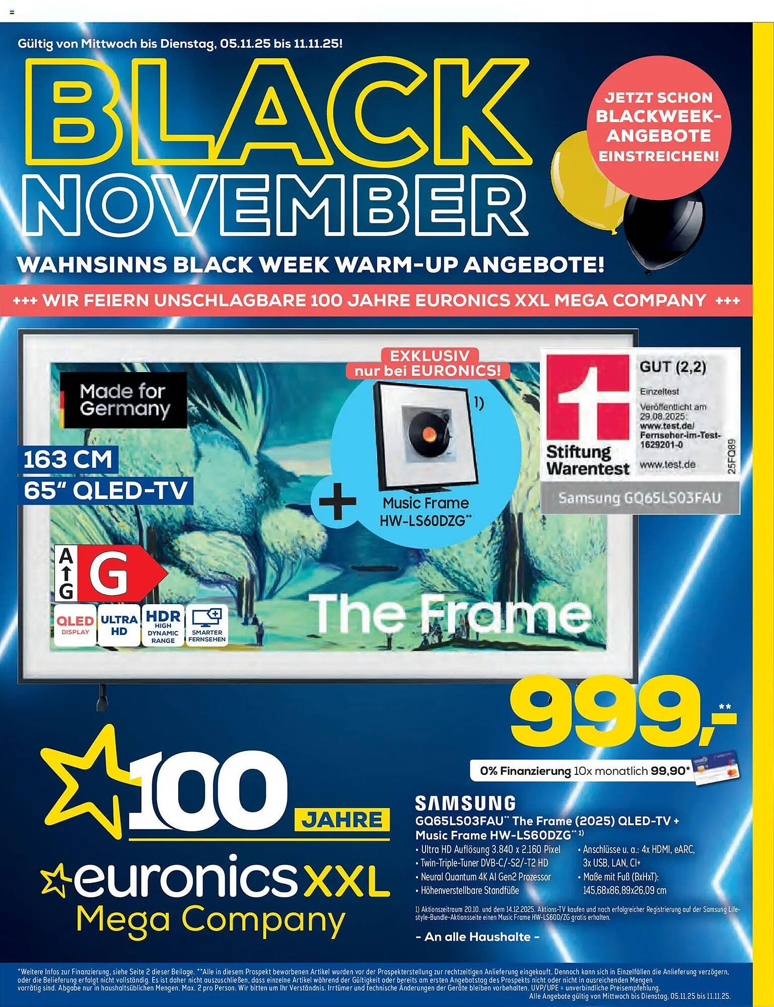 Euronics Prospekt (2025-11-05 - 2025-11-11)