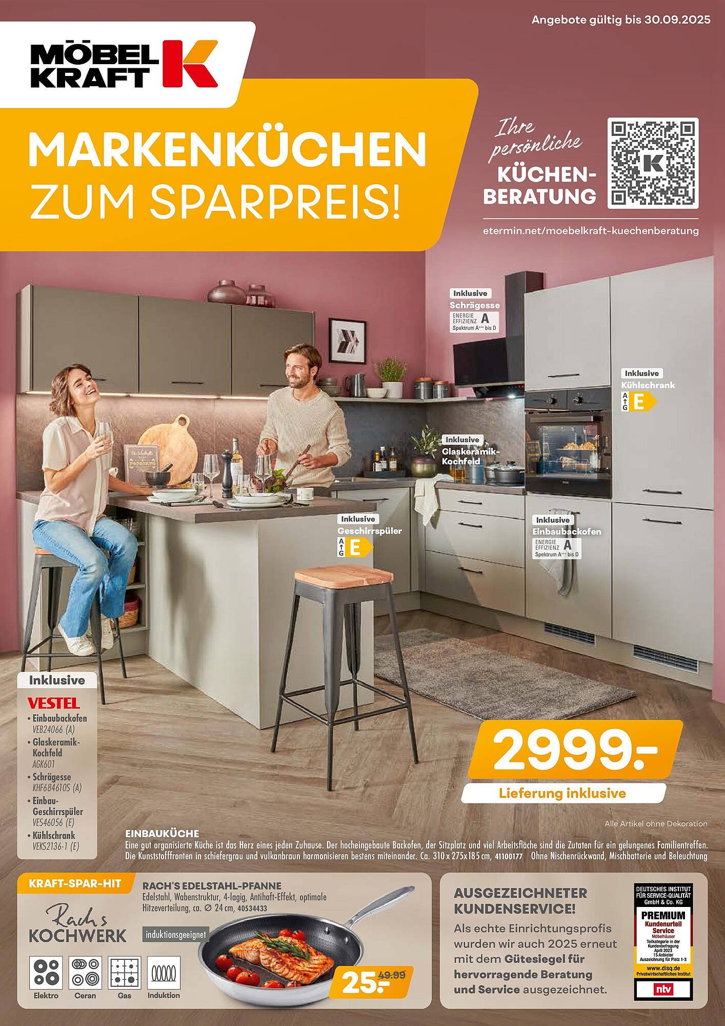 Möbel Kraft Prospekt (2025-08-12 - 2025-09-30) | 1