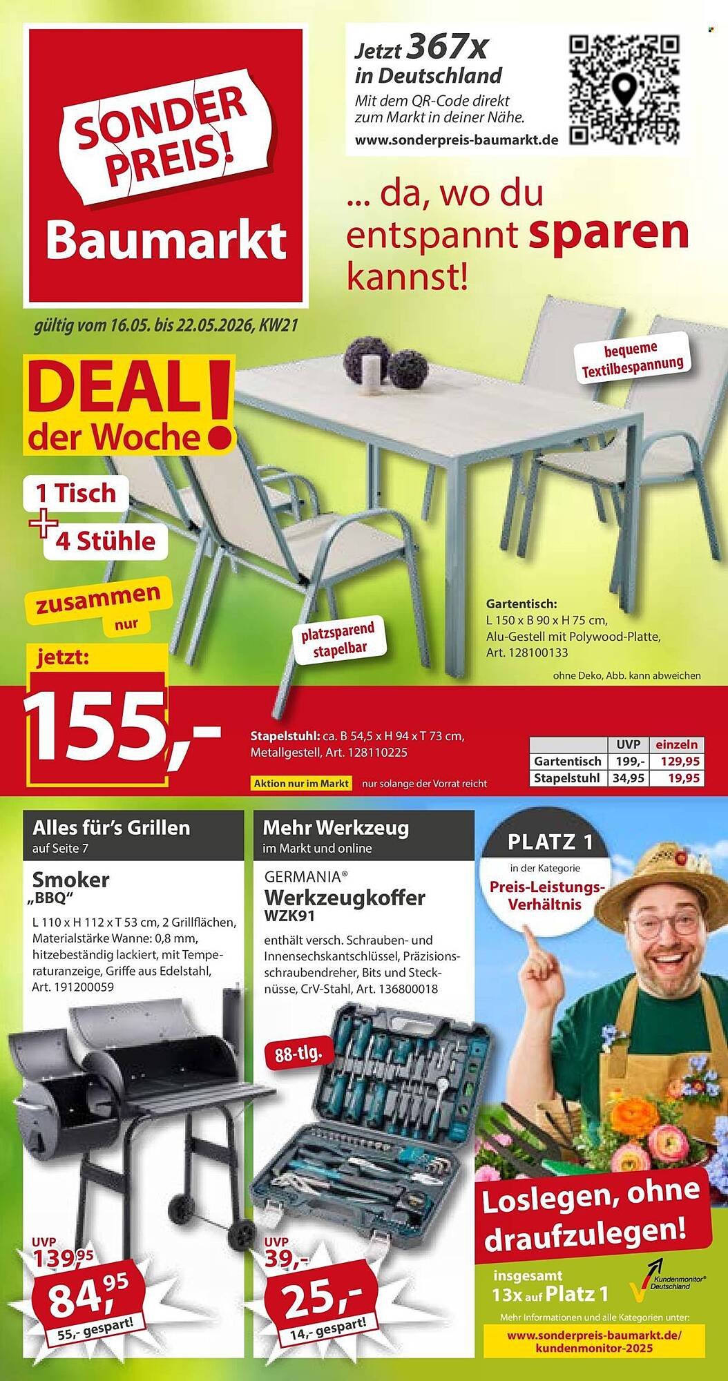 Sonderpreis Baumarkt Prospekt (2026-05-16 - 2026-05-22)