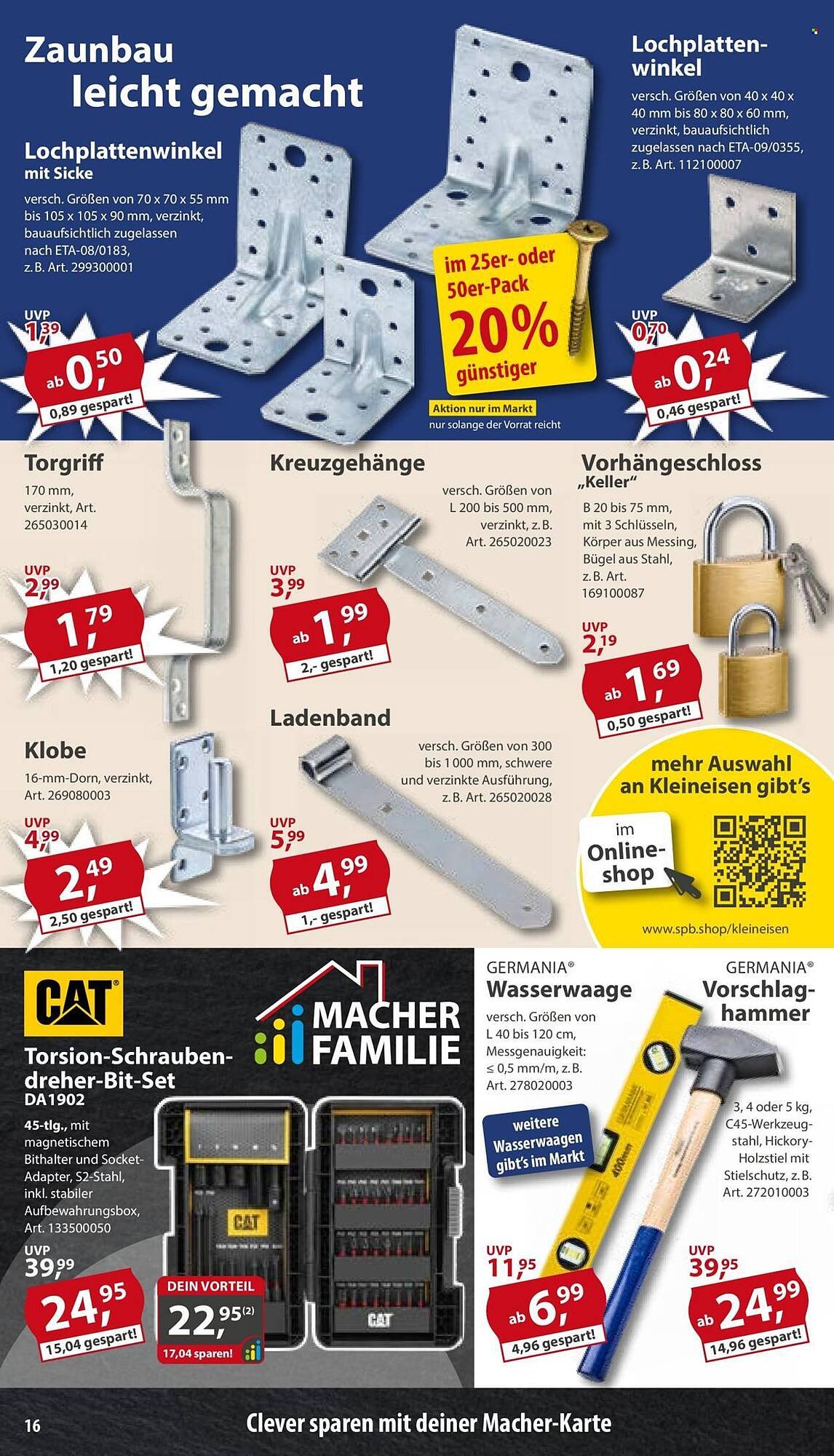Sonderpreis Baumarkt Prospekt (2026-05-16 - 2026-05-22)