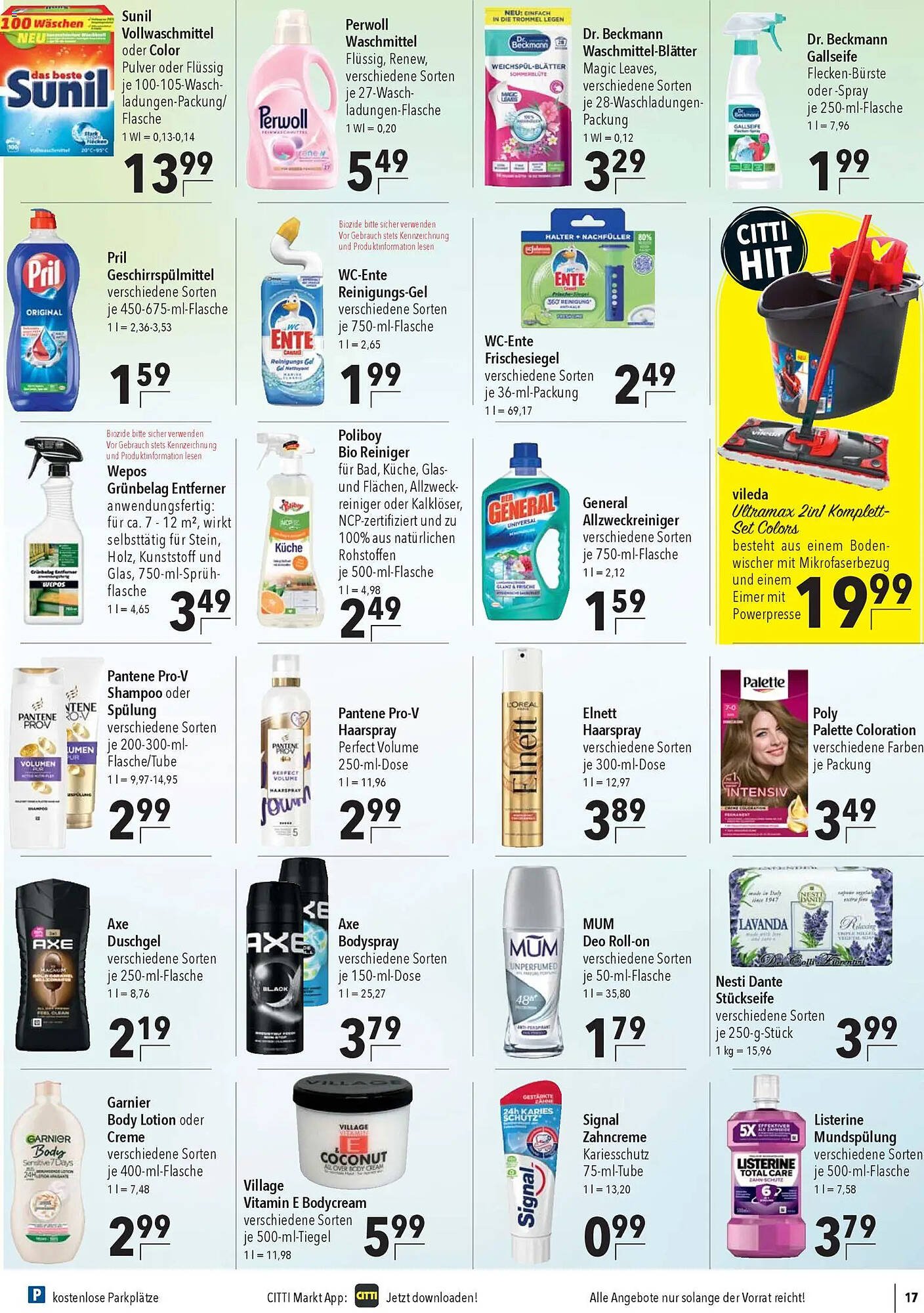 CITTI Markt Prospekt