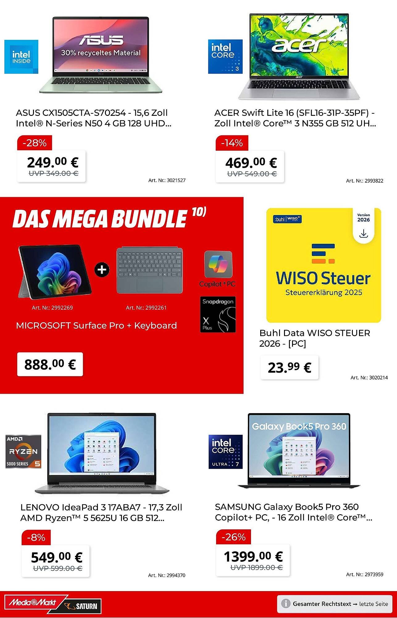 MediaMarkt Prospekt (2026-02-10 - 2026-02-23)