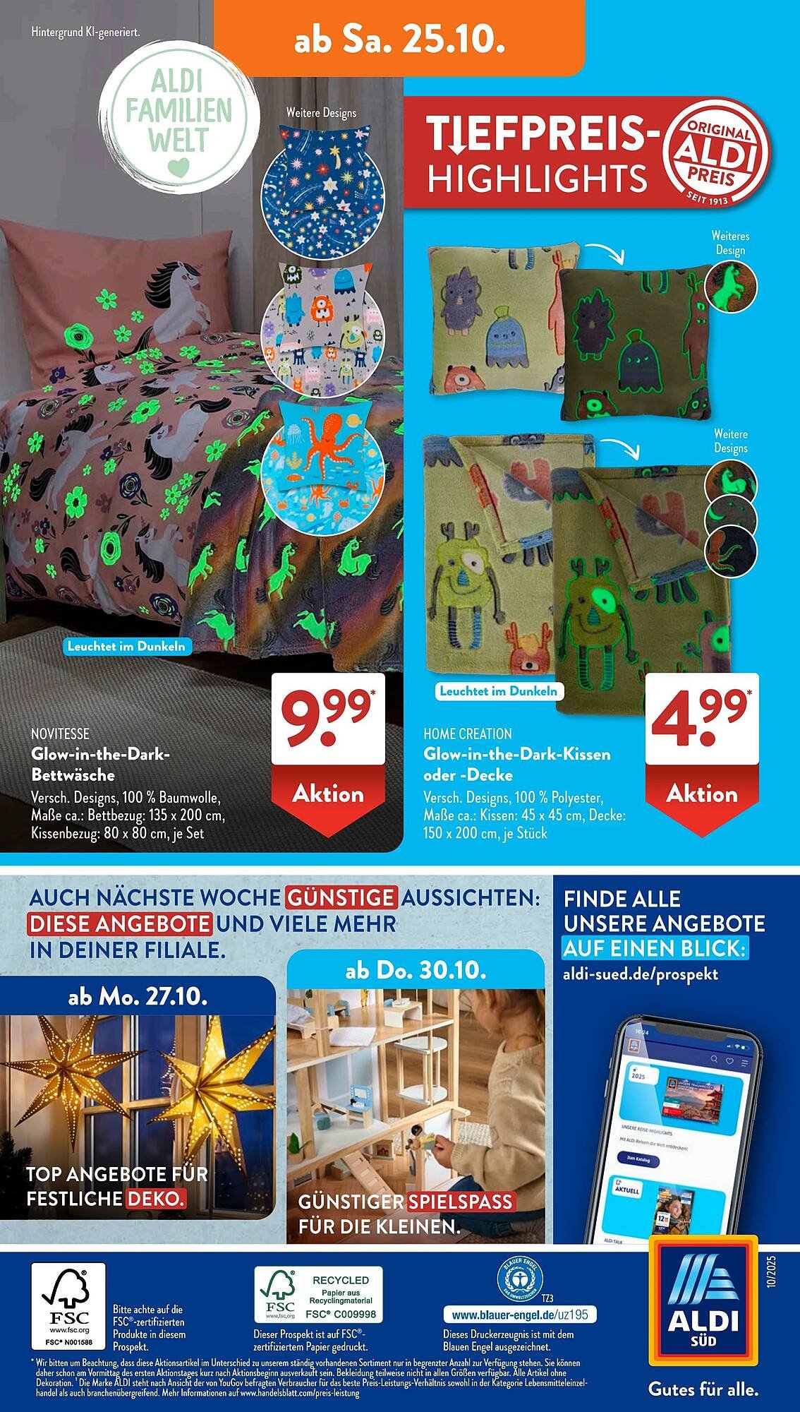 Aldi Süd Prospekt (2025-10-20 - 2025-10-26) | 20