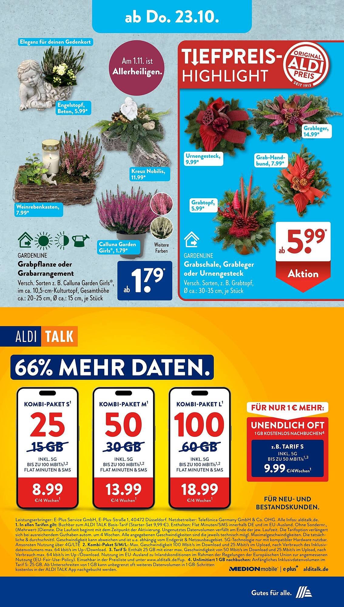 Aldi Süd Prospekt (2025-10-20 - 2025-10-26) | 10