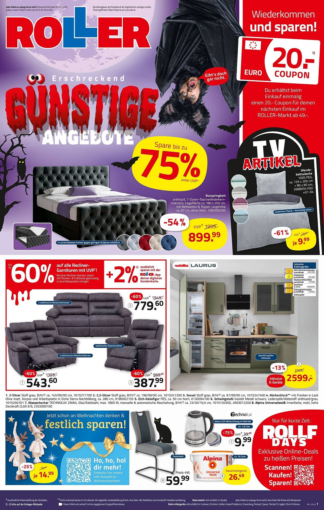 ROLLER Prospekt (2025-10-06 - 2025-10-11) | 1