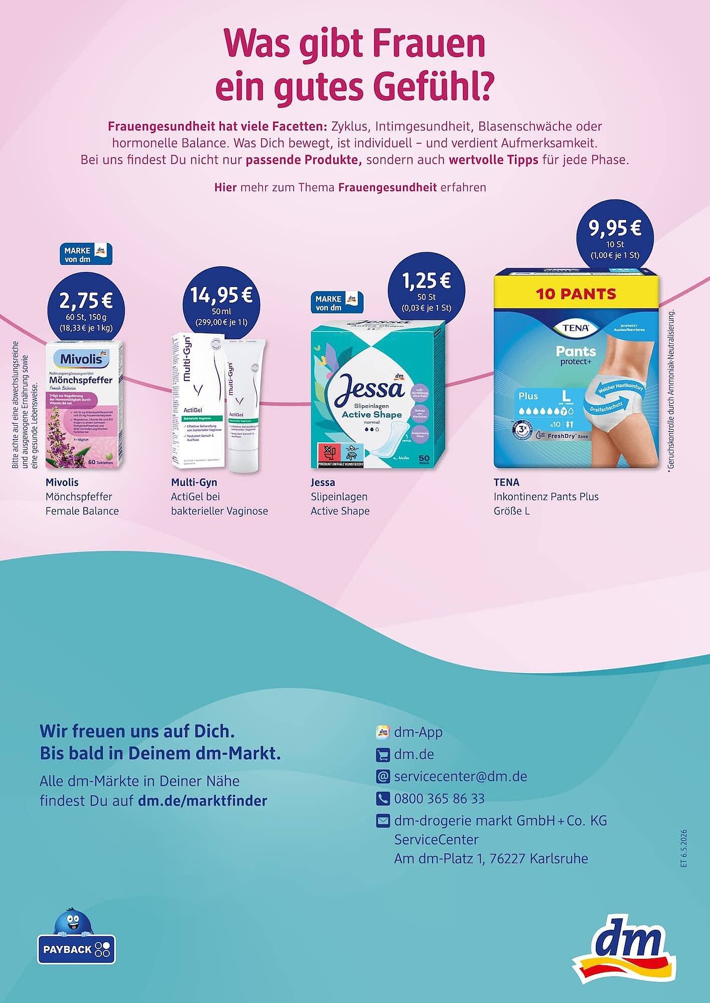 Dm drogerie Prospekt (2026-05-06 - 2026-05-30)