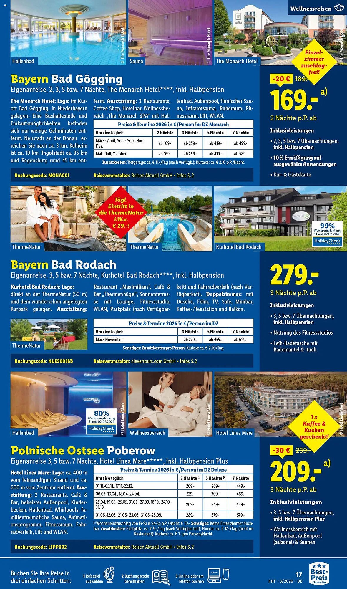 Lidl Reisen Prospekt