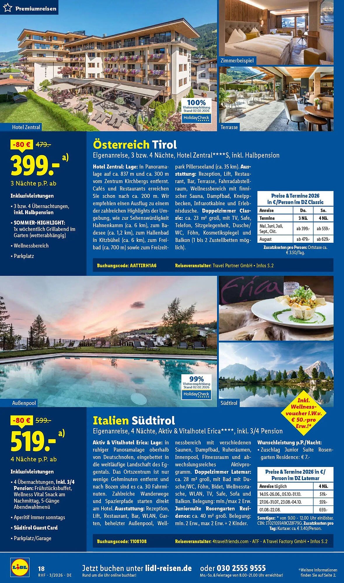 Lidl Reisen Prospekt