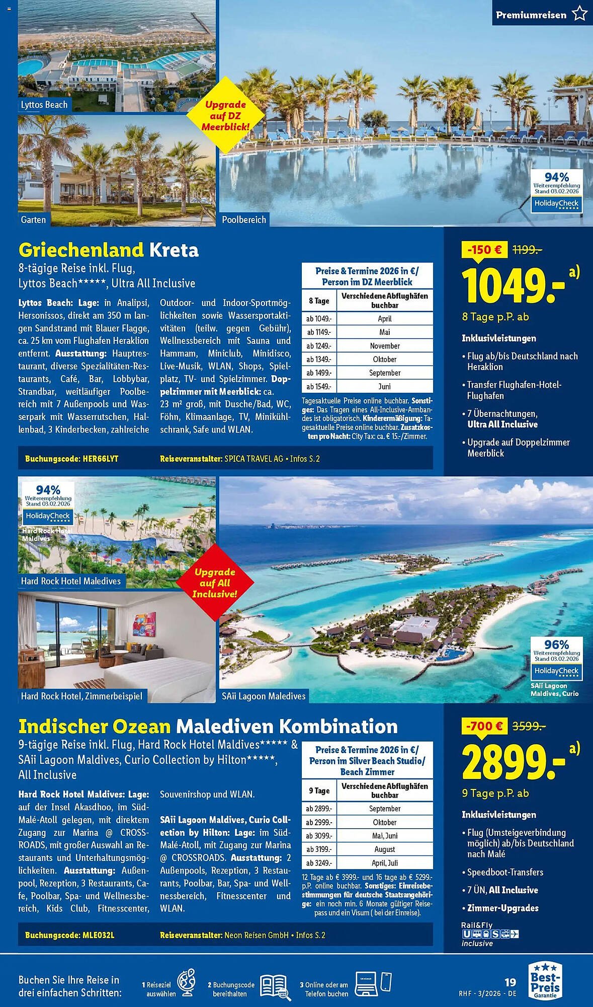 Lidl Reisen Prospekt