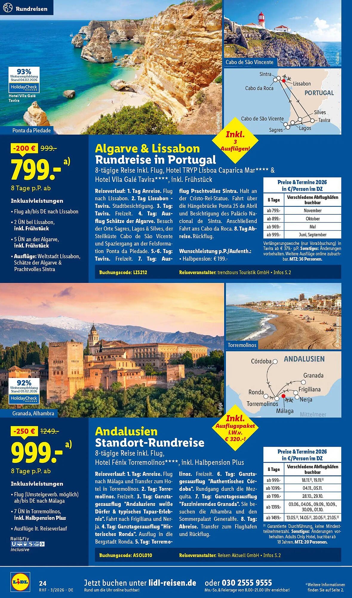 Lidl Reisen Prospekt