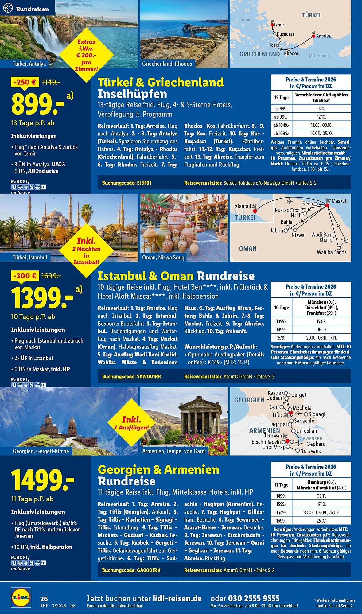 Lidl Reisen Prospekt