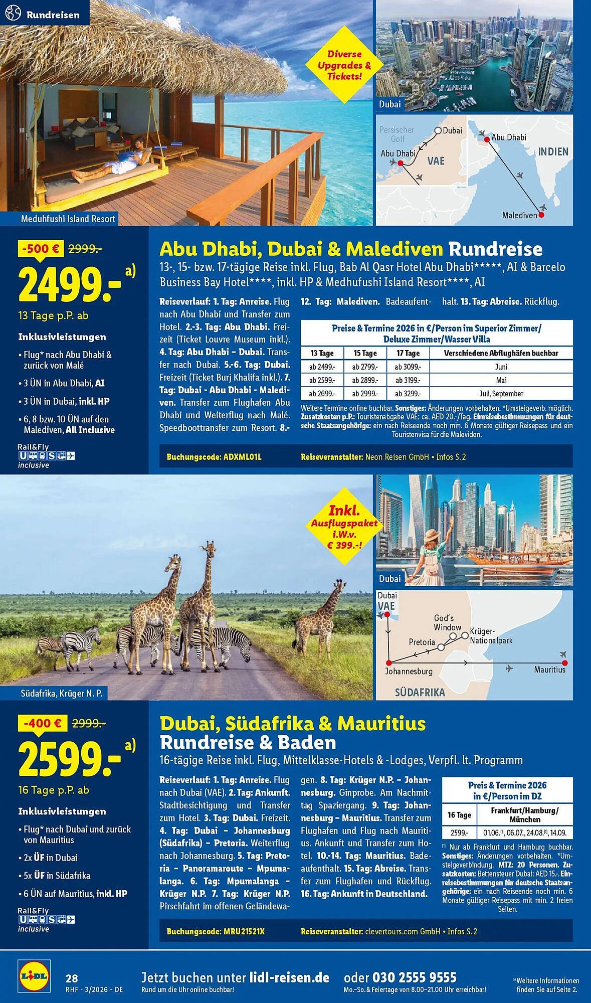 Lidl Reisen Prospekt