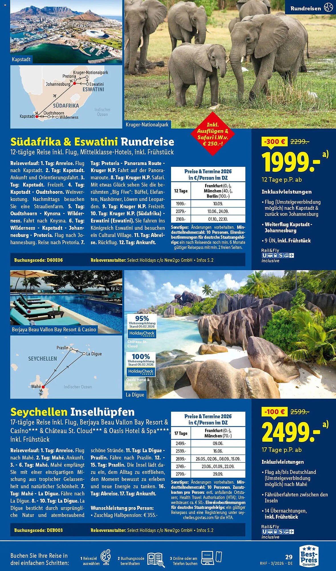 Lidl Reisen Prospekt