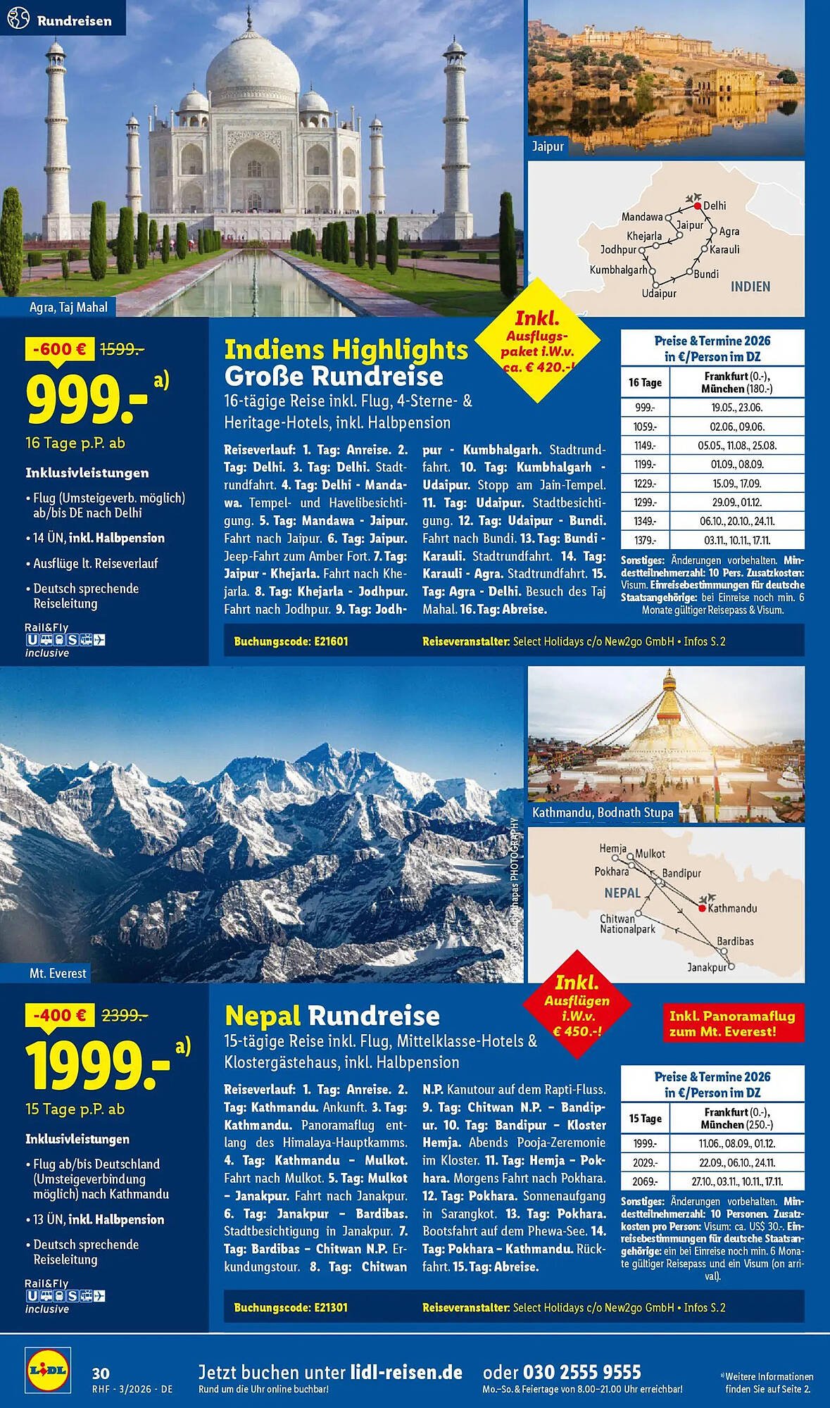 Lidl Reisen Prospekt