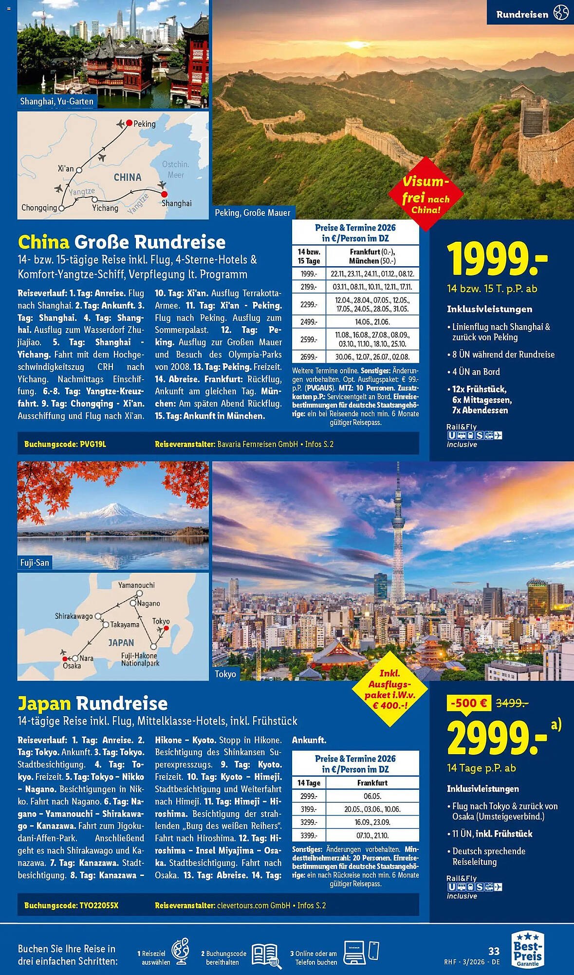 Lidl Reisen Prospekt